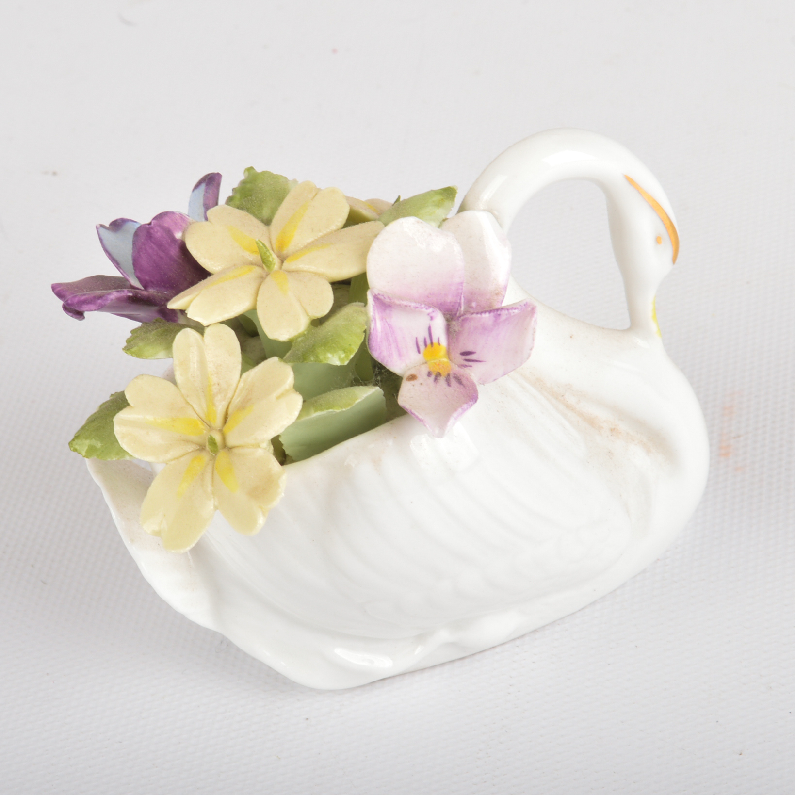 Collection of English Bone China Vanity Decor