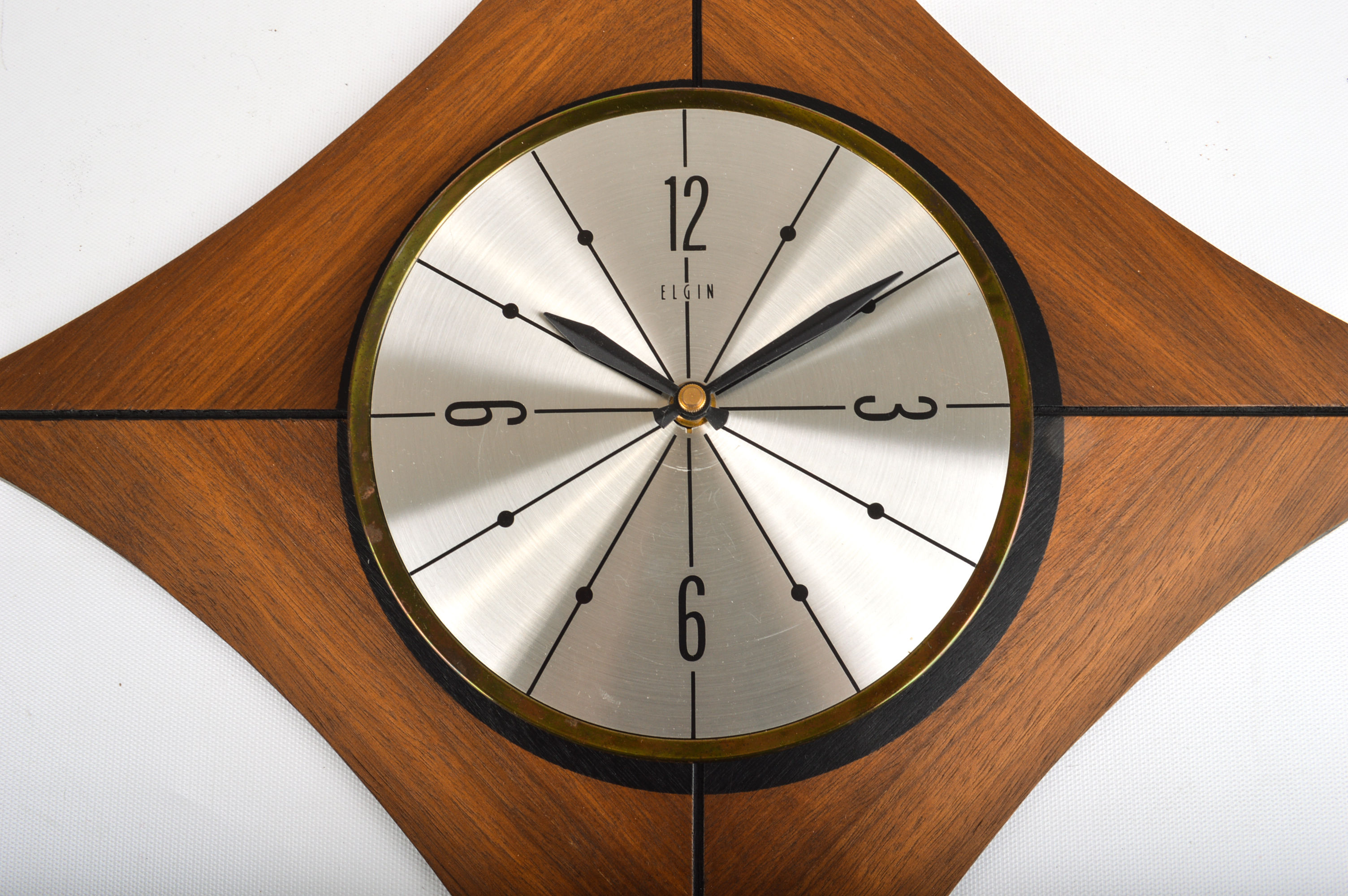 Mid Century Modern Elgin Wall Clock