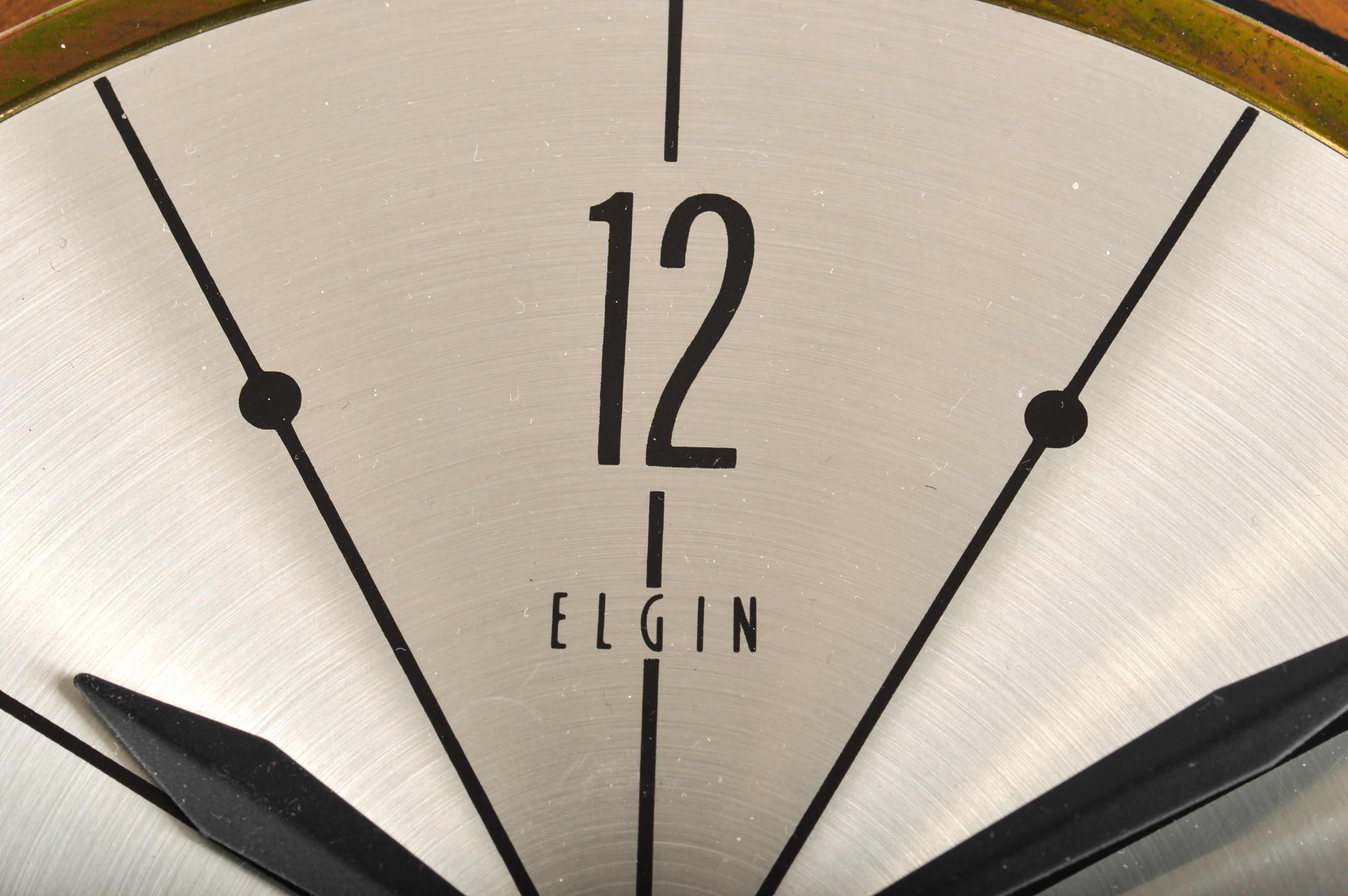 Mid Century Modern Elgin Wall Clock