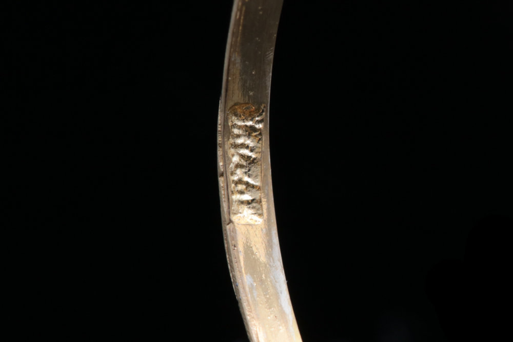 14K Yellow Gold and Marquise Blue Topaz Ring