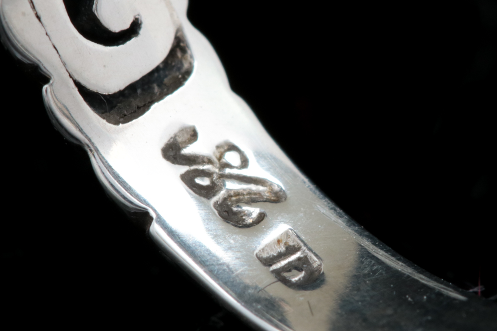 Robert Manse Sterling Silver, 18K Yellow Gold and Praseolite Cocktail Ring