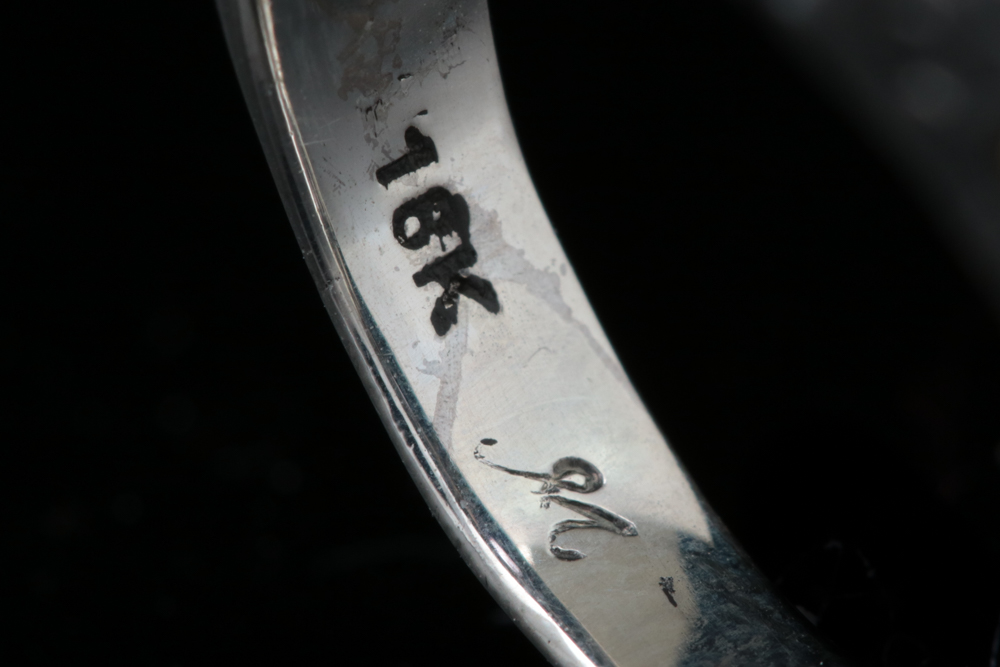 Robert Manse Sterling Silver, 18K Yellow Gold and Amethyst Cocktail Ring