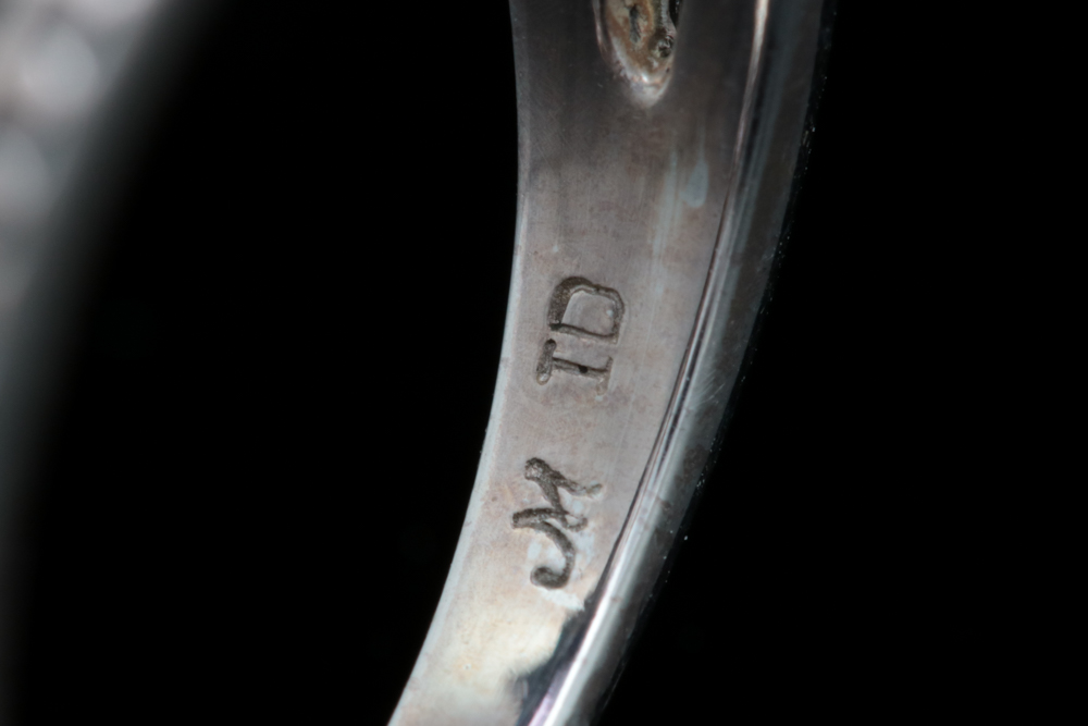 Robert Manse Sterling Silver, 18K Yellow Gold and Amethyst Ring