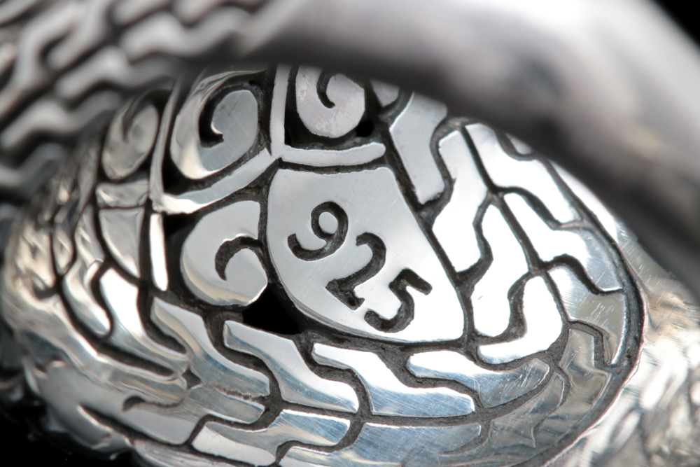 Robert Manse Sterling Silver and 18K Yellow Gold Ring