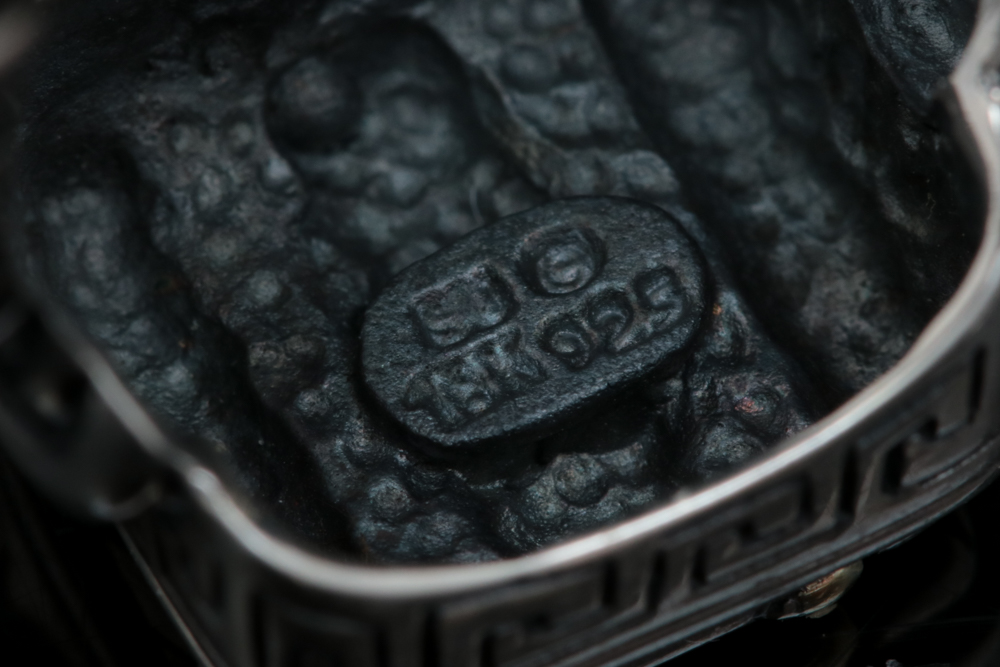 Sterling Silver and 18K Yellow Gold Ring