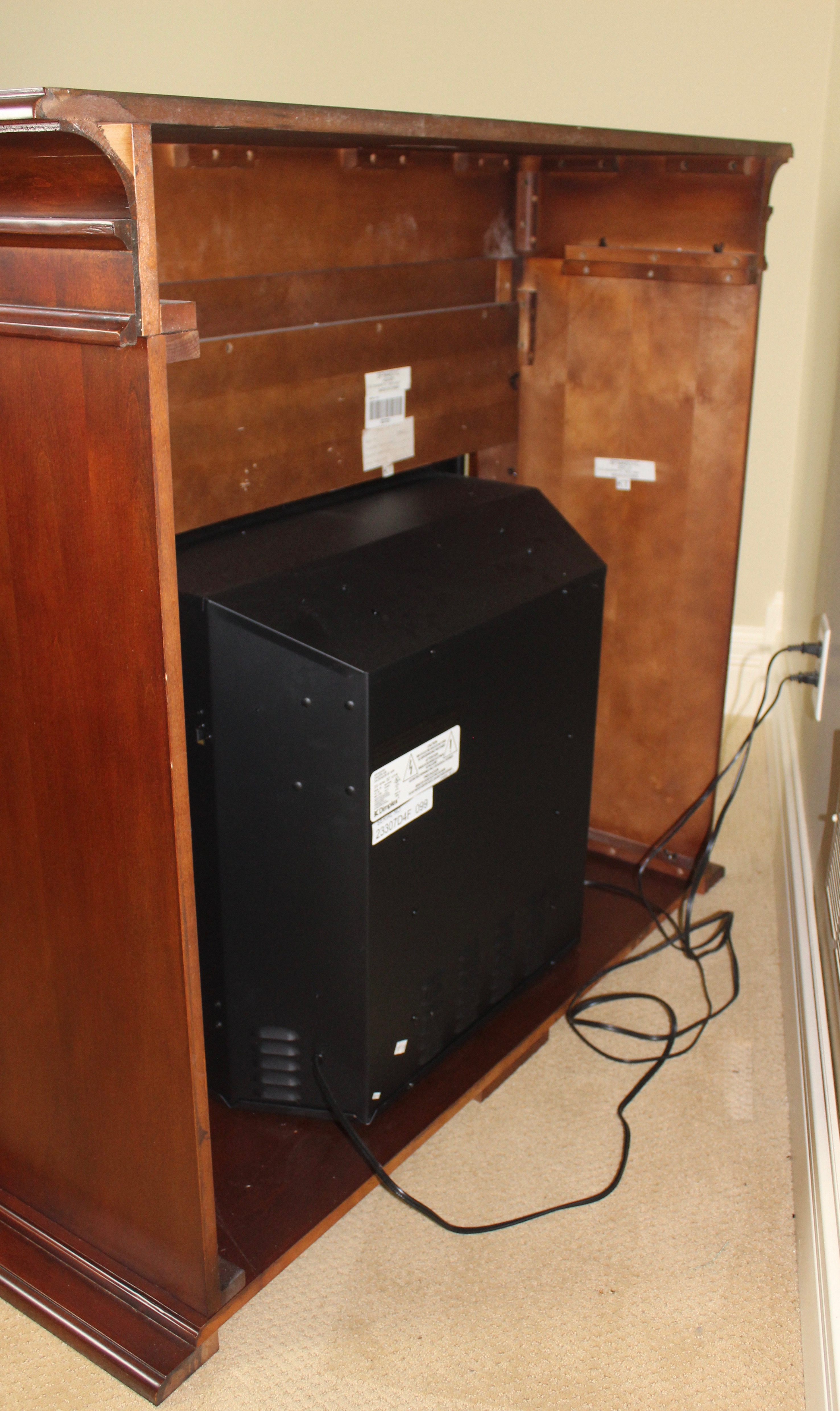 Dimplex Freestanding Electric Fireplace With Remote