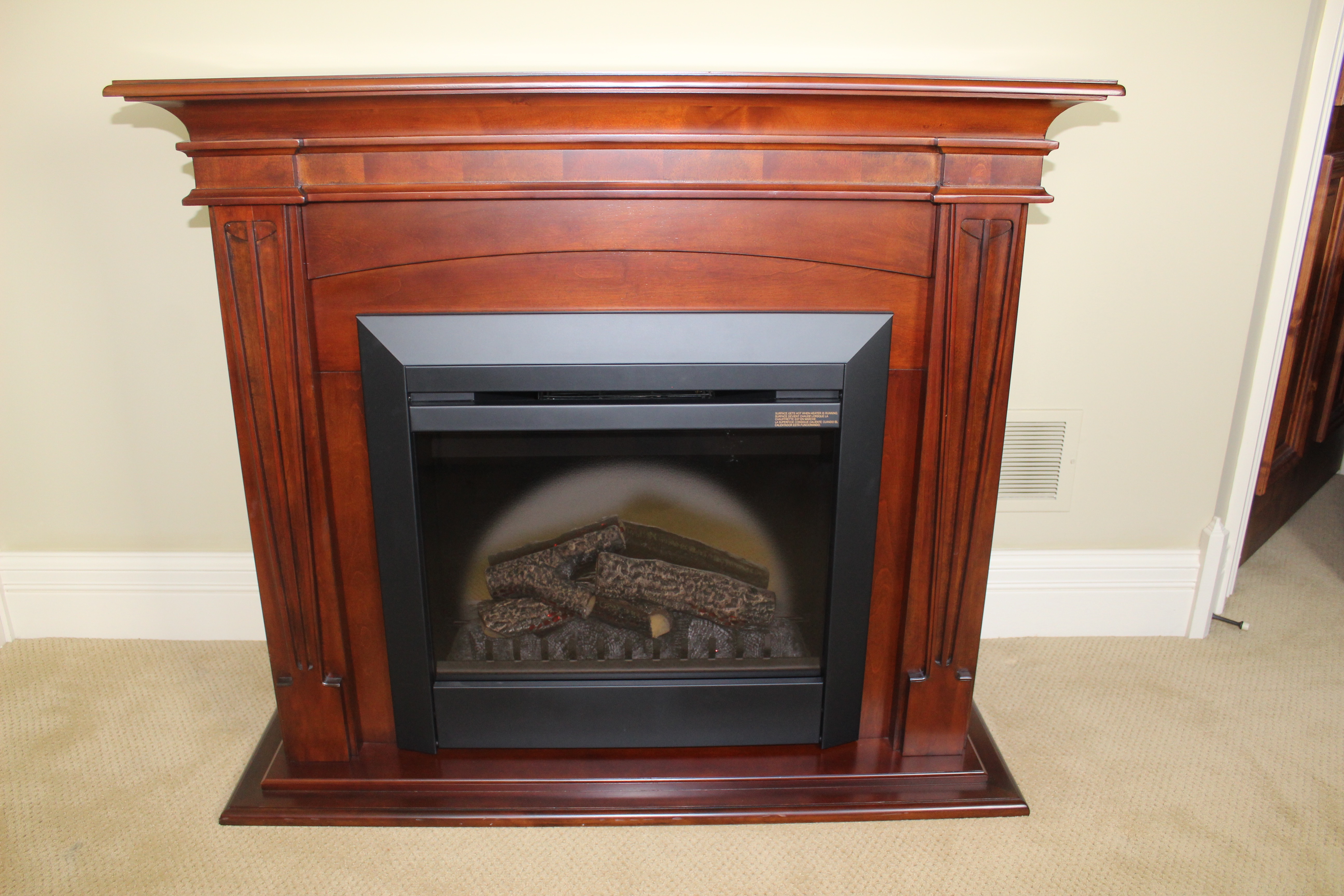 Dimplex Freestanding Electric Fireplace With Remote