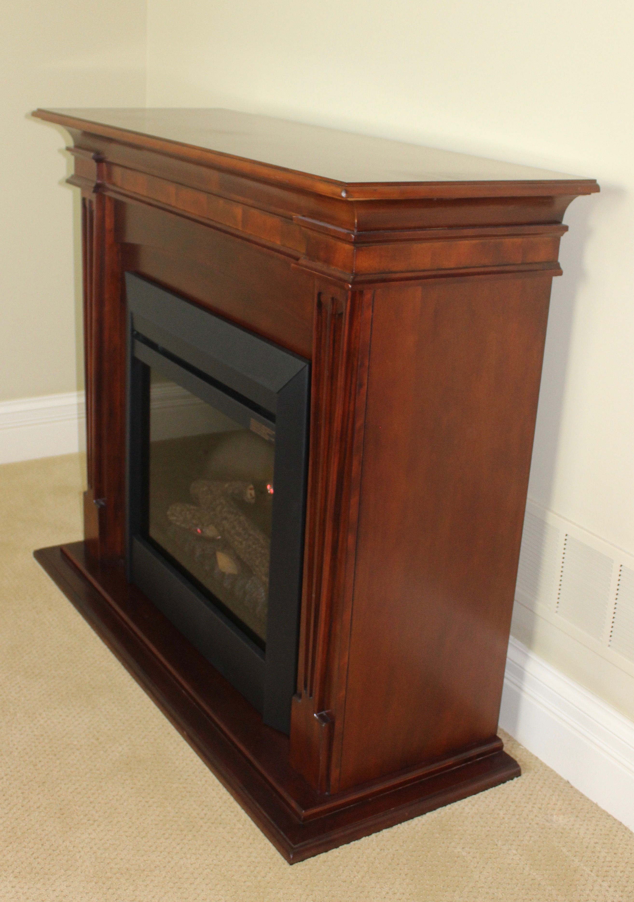 Dimplex Freestanding Electric Fireplace With Remote