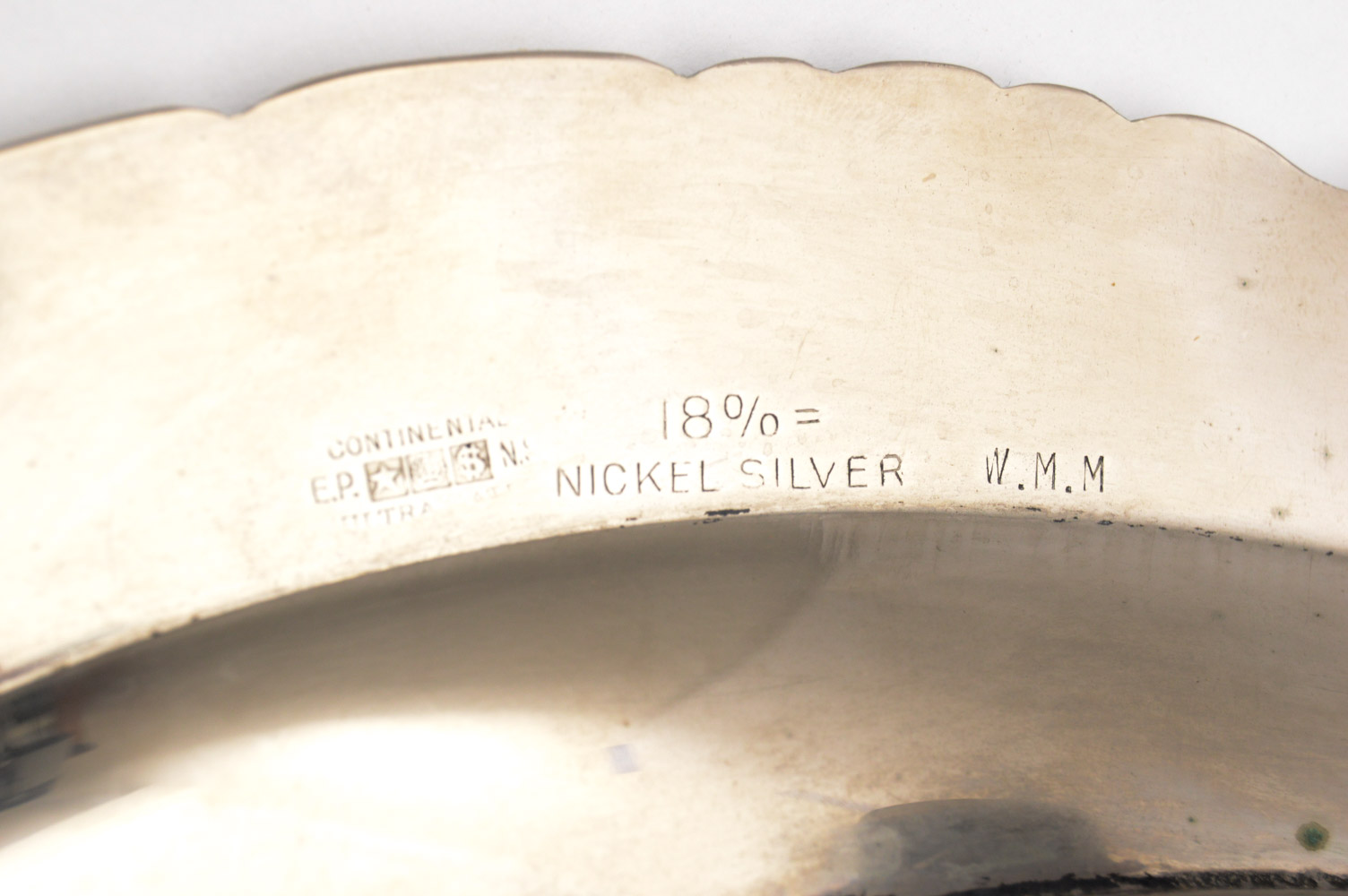 Continental Silver Co Silver Plate Carving Tray and Other Silver Plate Tableware