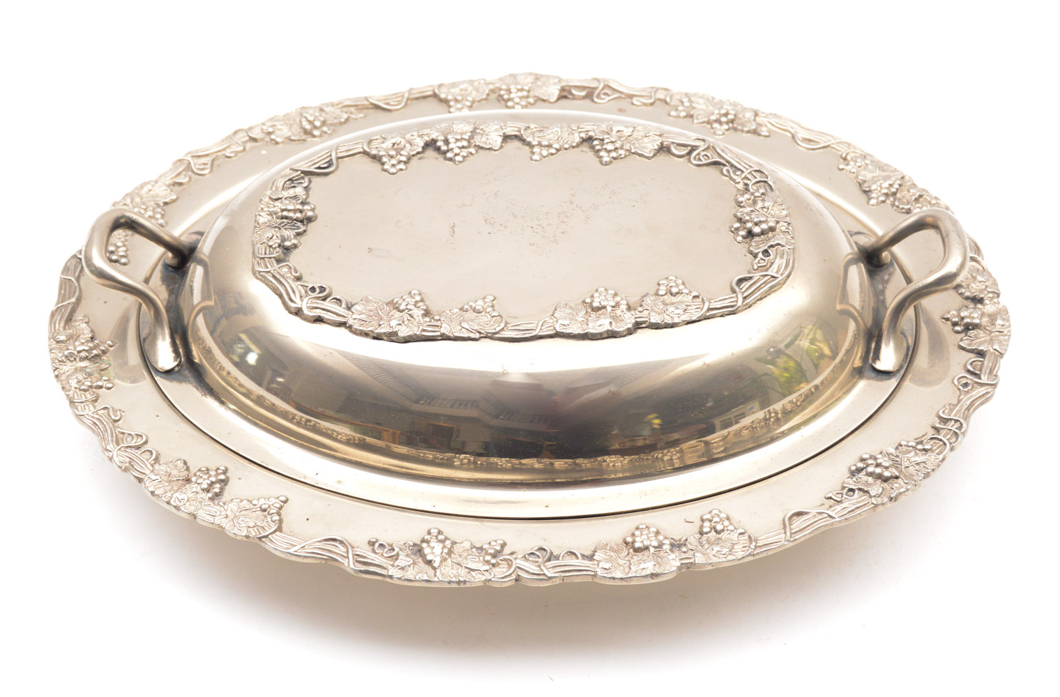 Continental Silver Co Silver Plate Carving Tray and Other Silver Plate Tableware