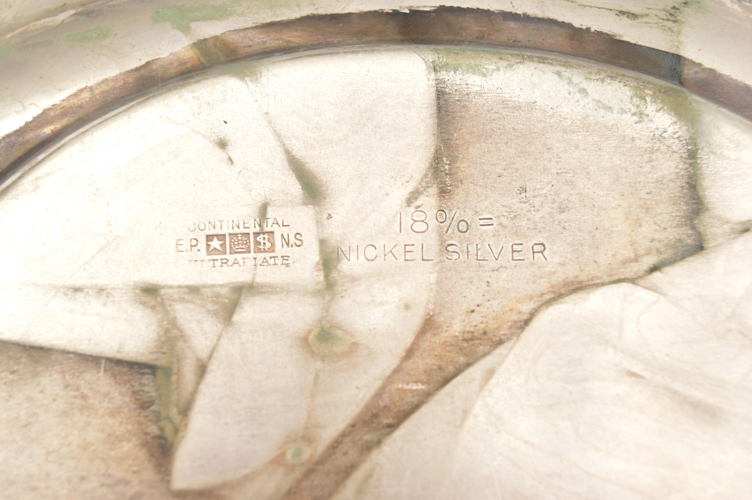 Apollo Sheffield Nickel Silver Platter and Other NIckel Silver Serveware