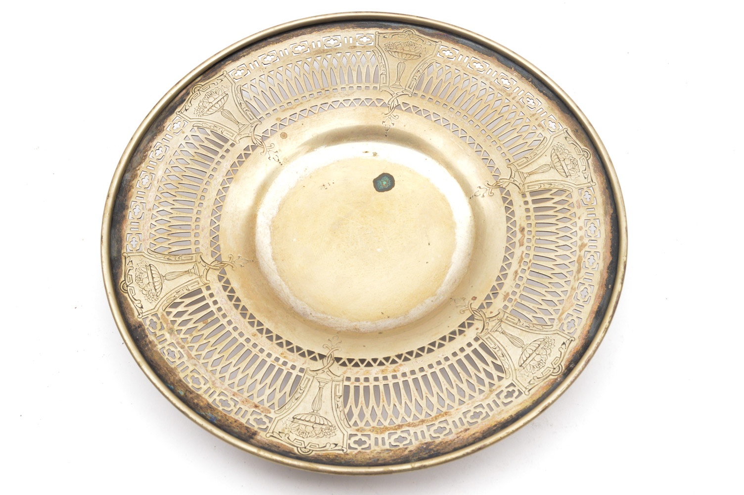 Apollo Sheffield Nickel Silver Platter and Other NIckel Silver Serveware