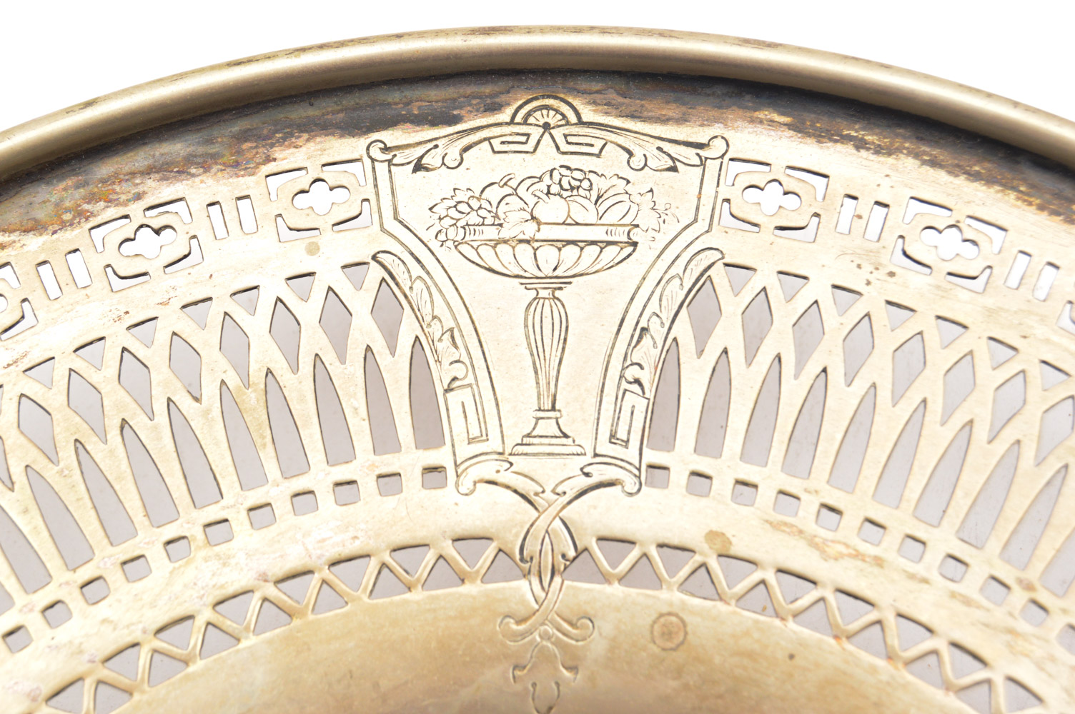 Apollo Sheffield Nickel Silver Platter and Other NIckel Silver Serveware