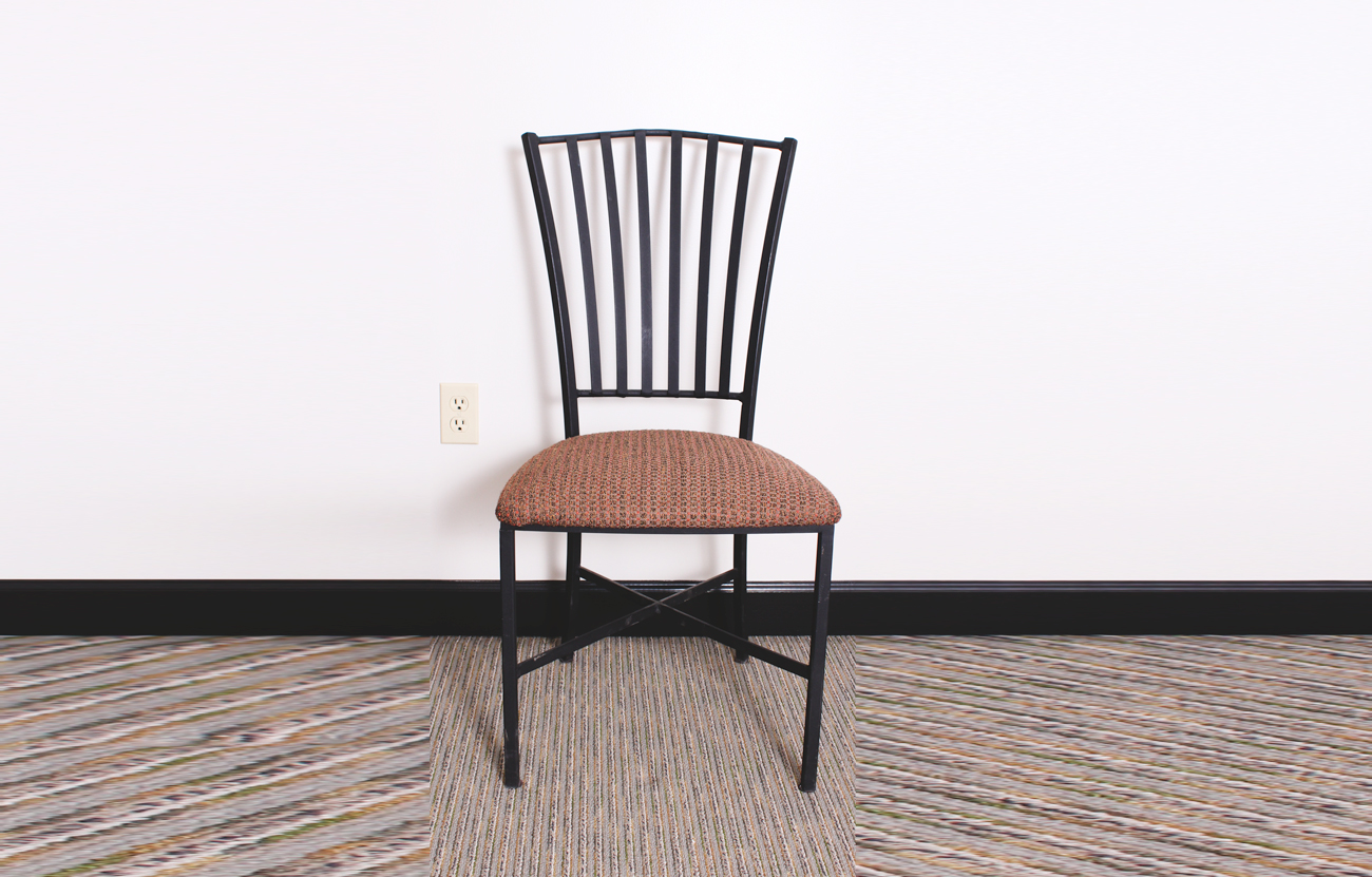 Arhaus Copper Top Table with Chairs