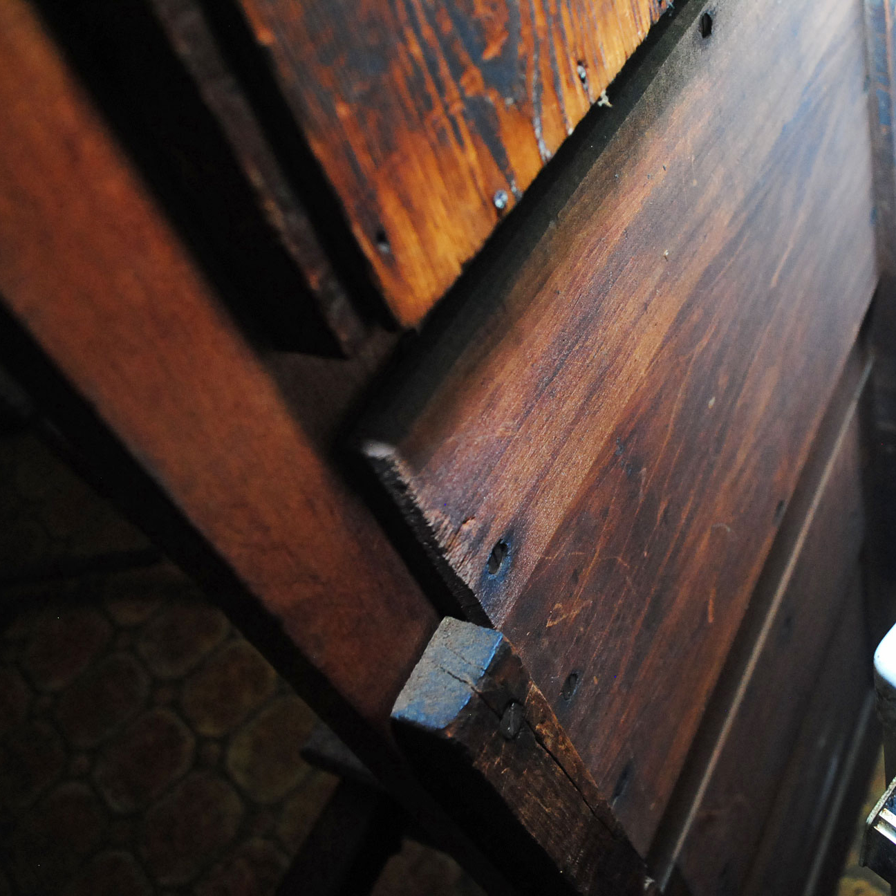 Antique Victorian Eastlake Walnut Hall Tree