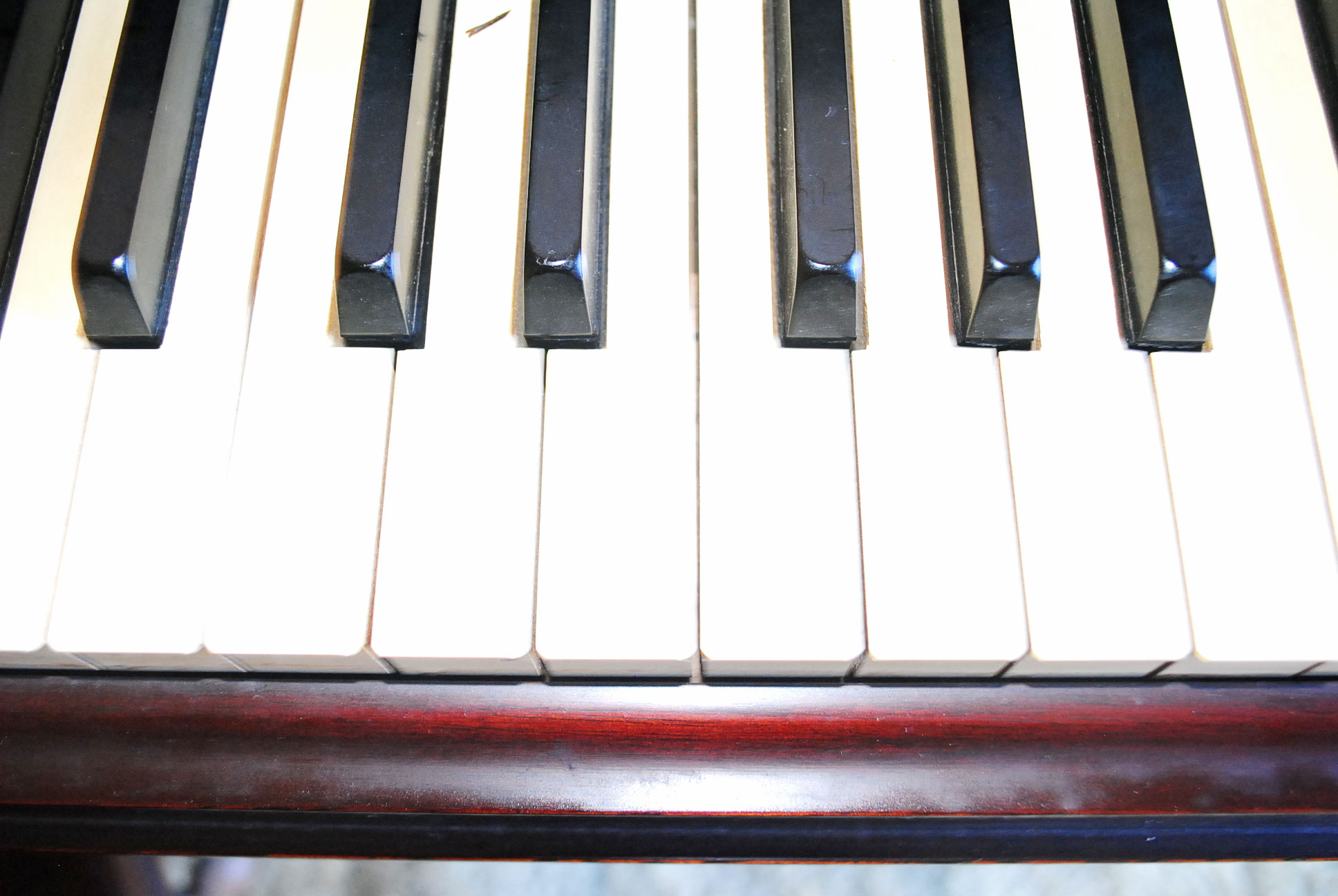 Vintage Wurlitzer Spinet Piano and Stool
