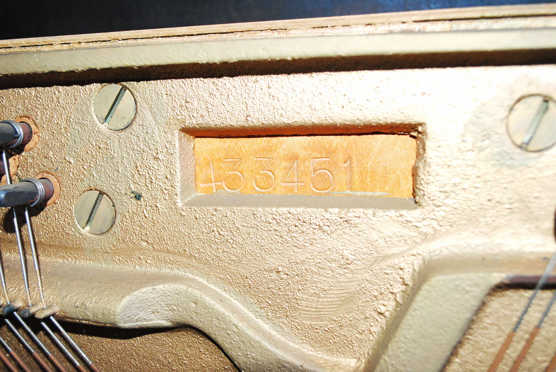 Vintage Wurlitzer Spinet Piano and Stool