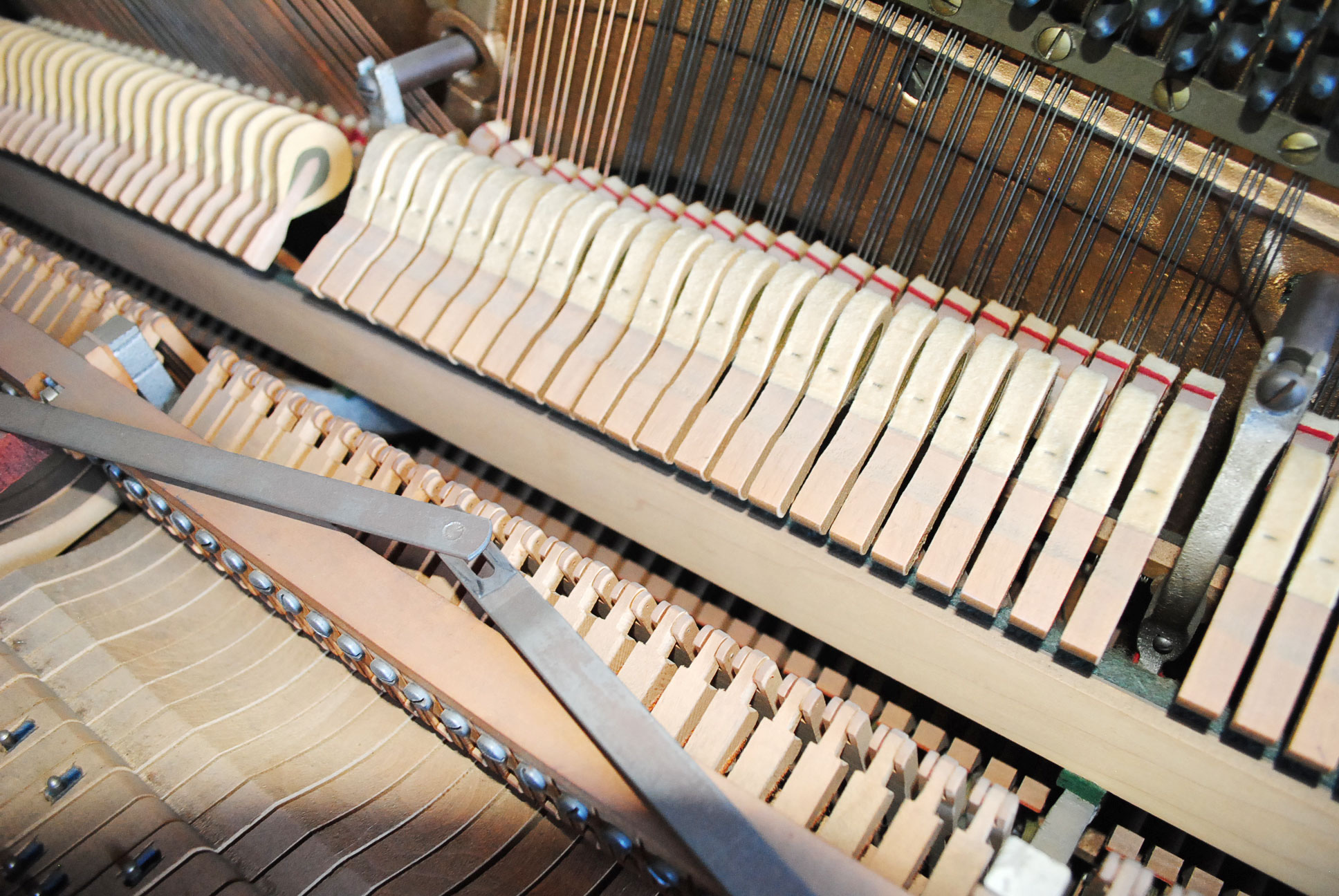 Vintage Wurlitzer Spinet Piano and Stool