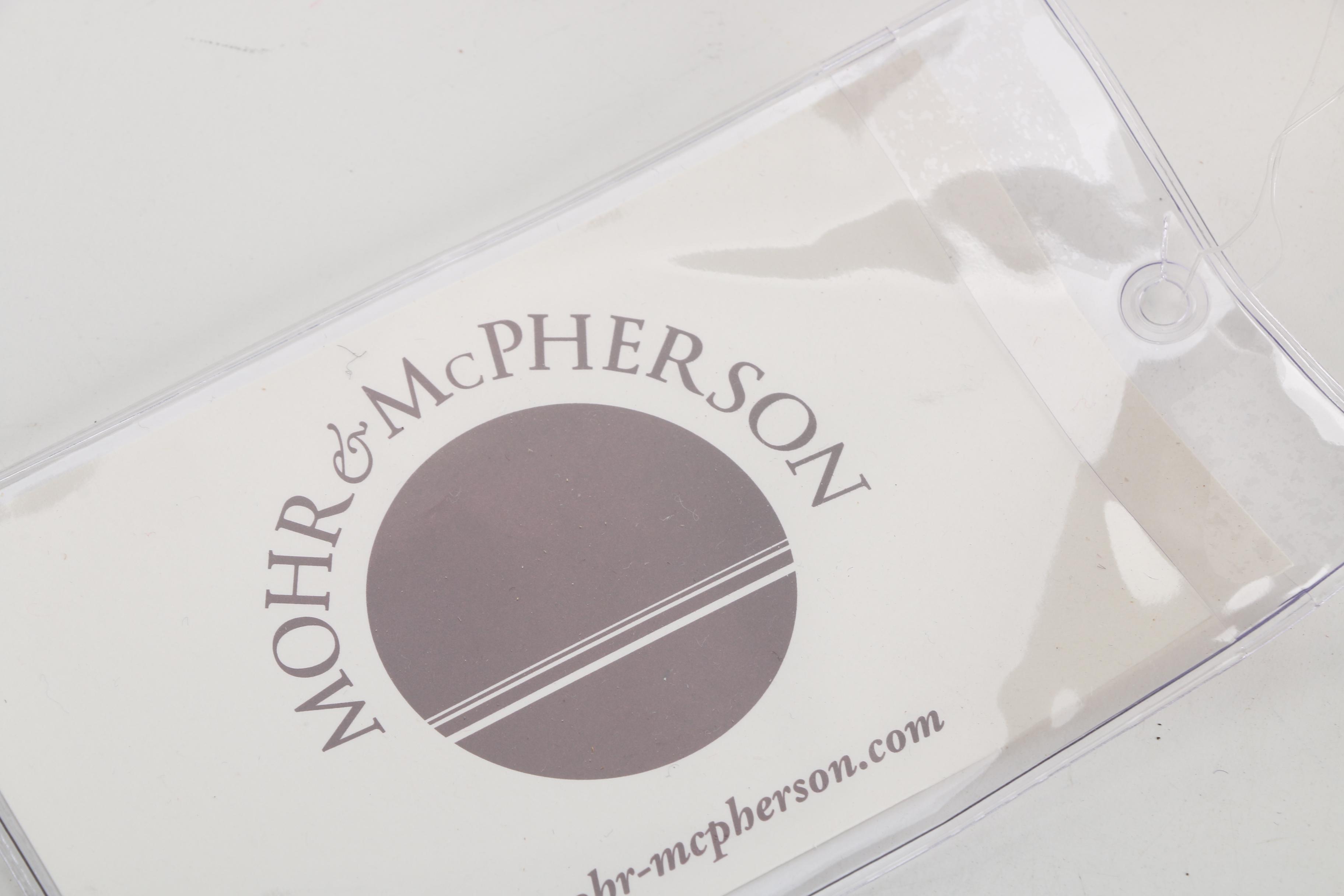 Mohr & McPherson Black and White Throw Pillows