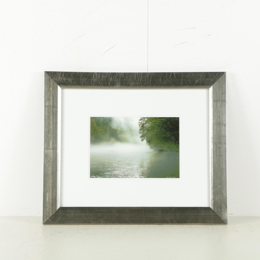 Diana Addin Digitally Printed Photograph of a Foggy Landscape