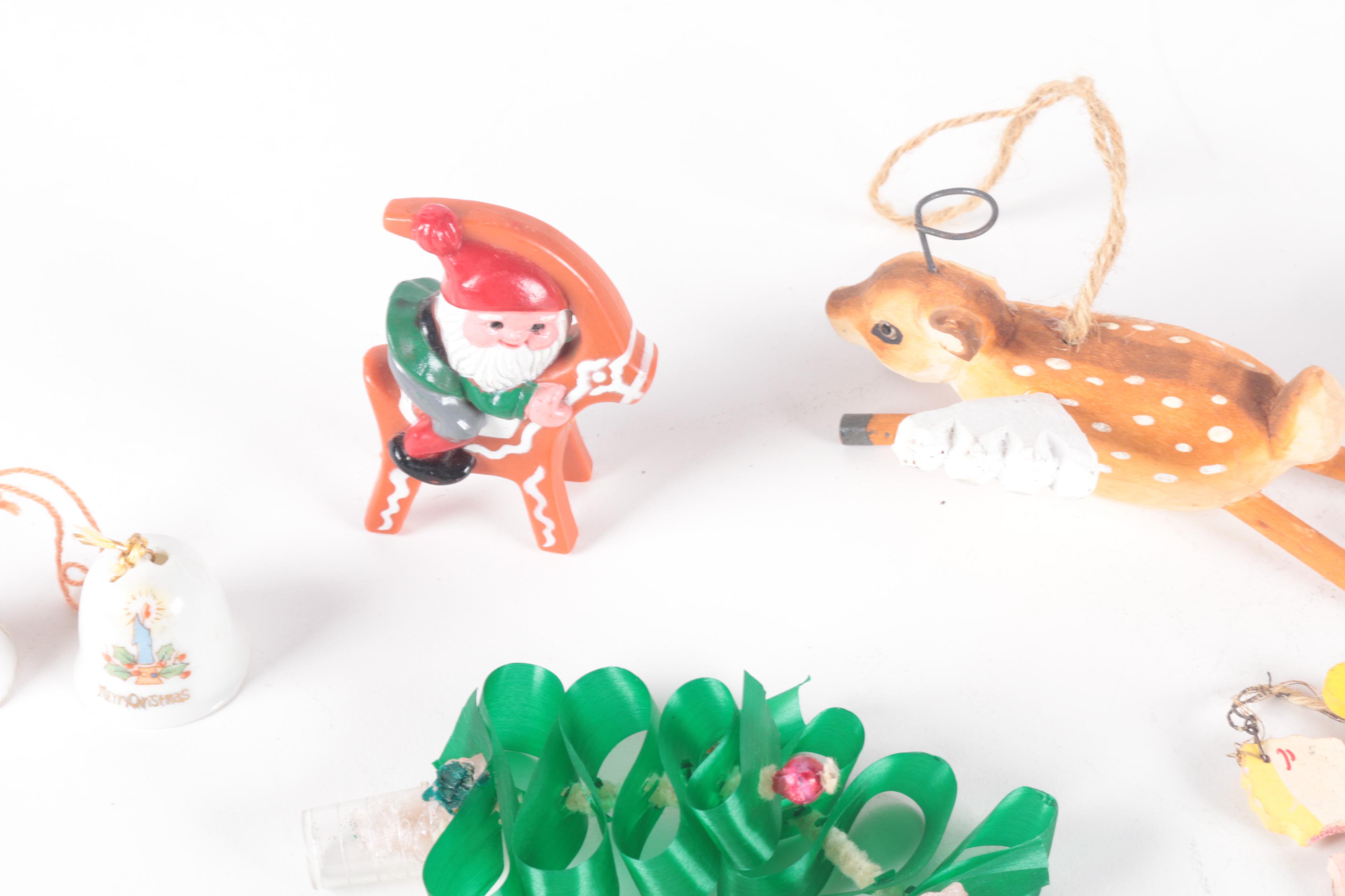 Reed & Barton 1980 Silver Plate "Holly Bell" and Other Vintage Christmas Décor