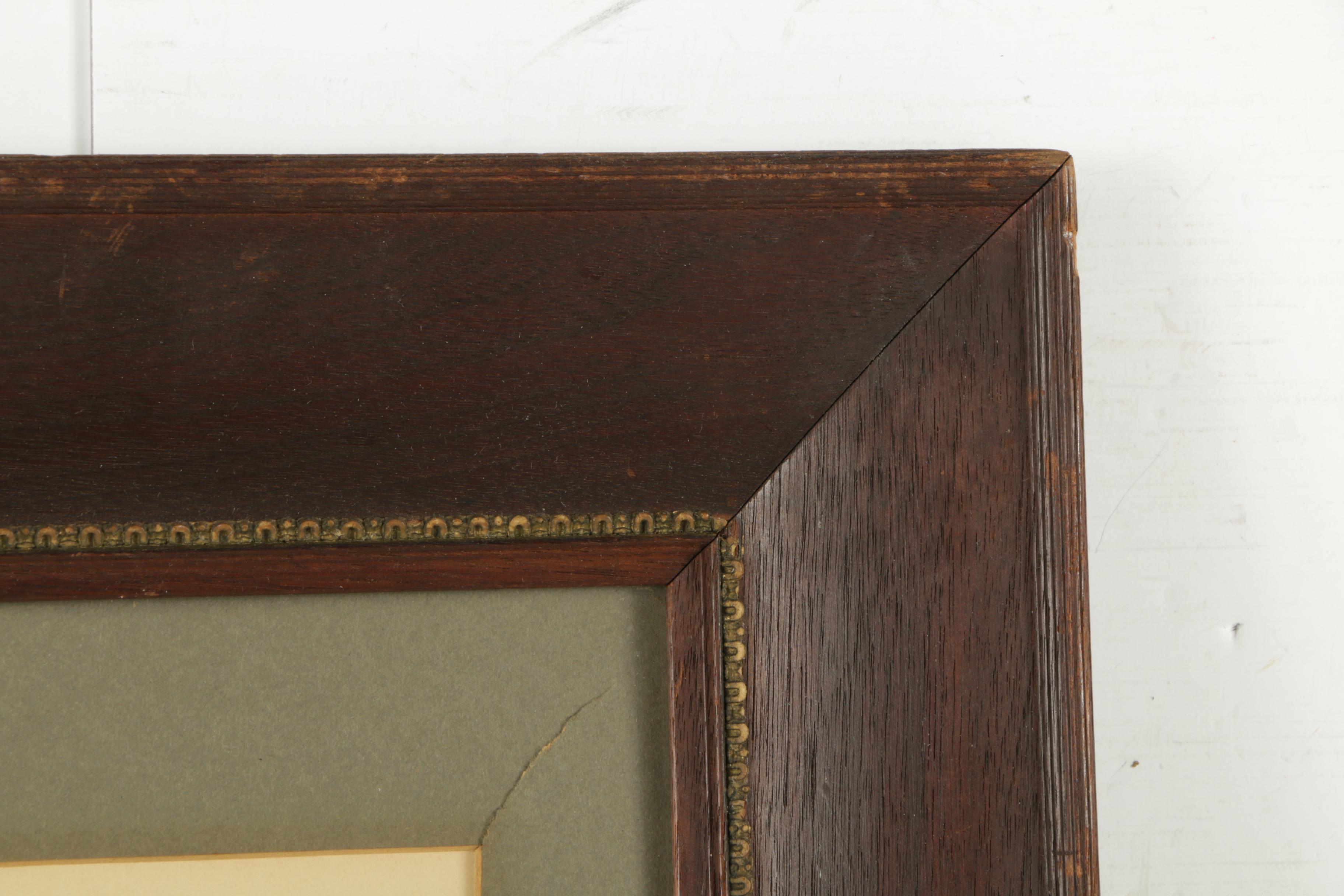 Corinne Oerter Lithograph on Paper of a Field Mouse