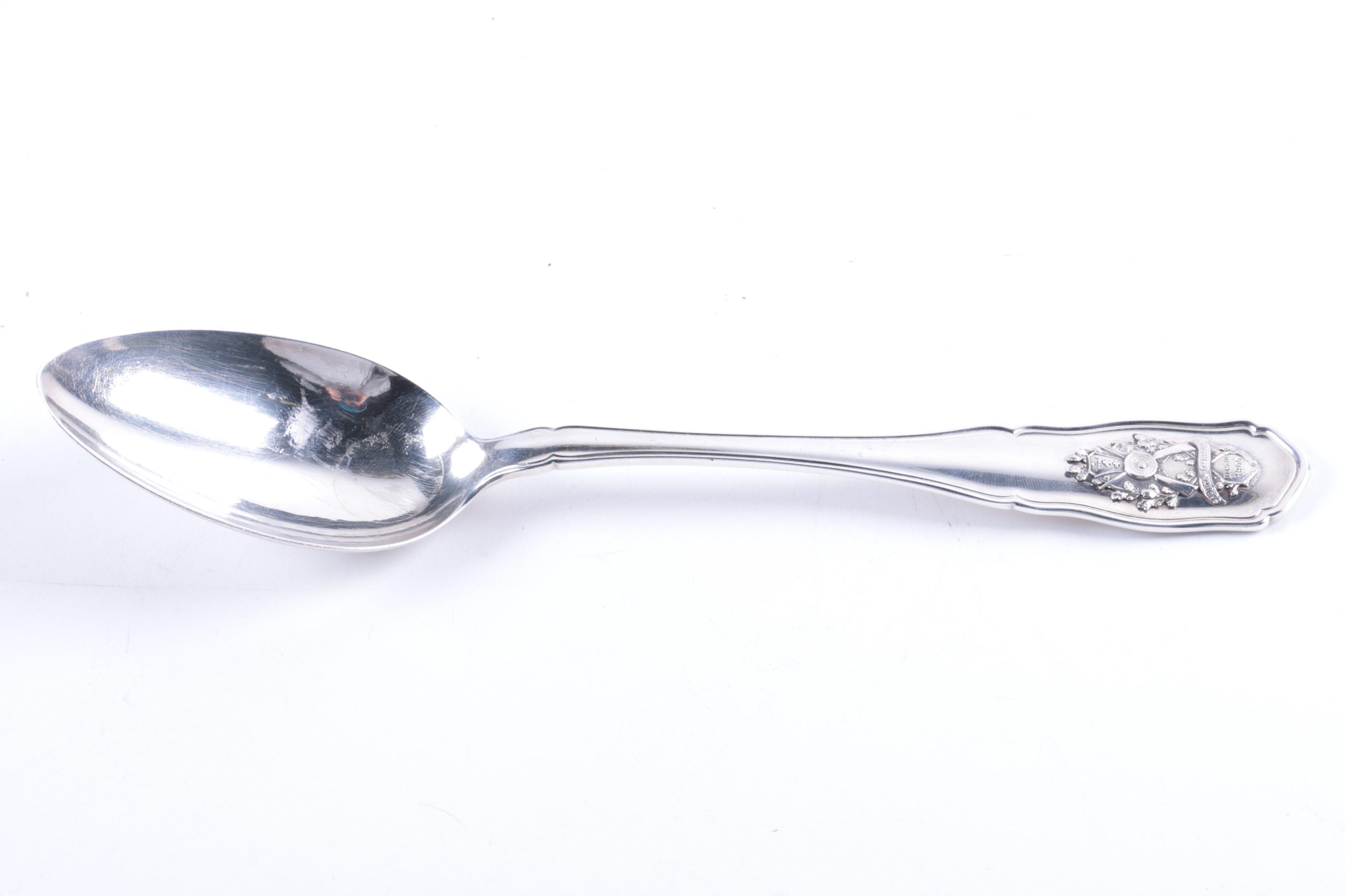 Friedrich Feuerstein and Other German 800 Silver Tablespoons