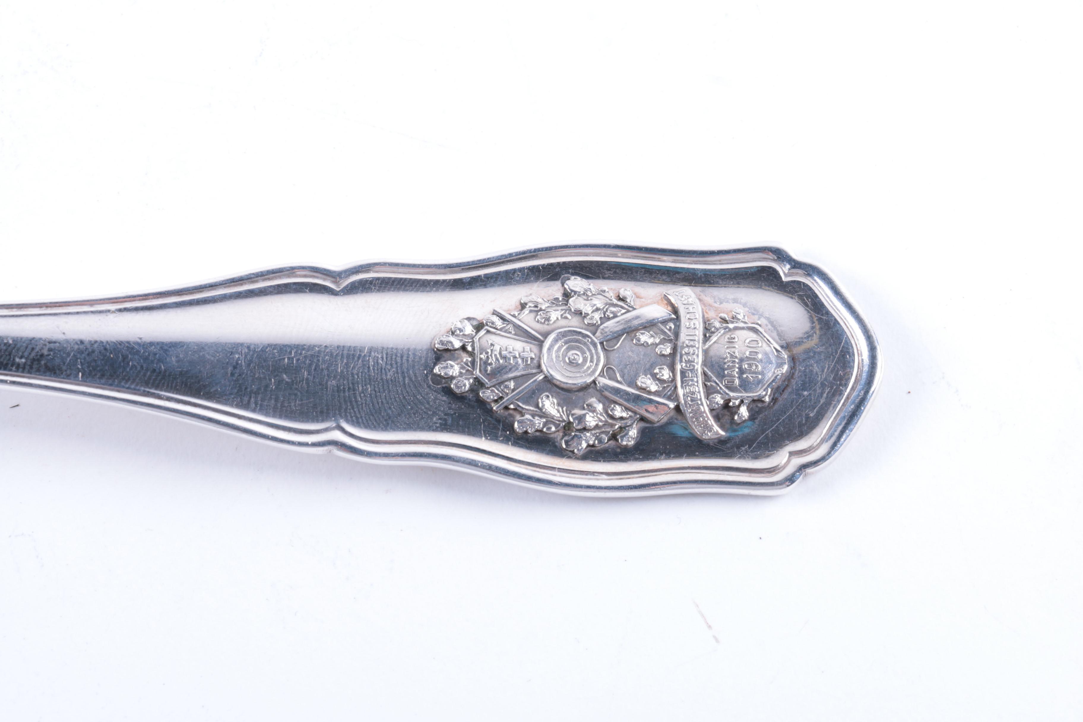 Friedrich Feuerstein and Other German 800 Silver Tablespoons