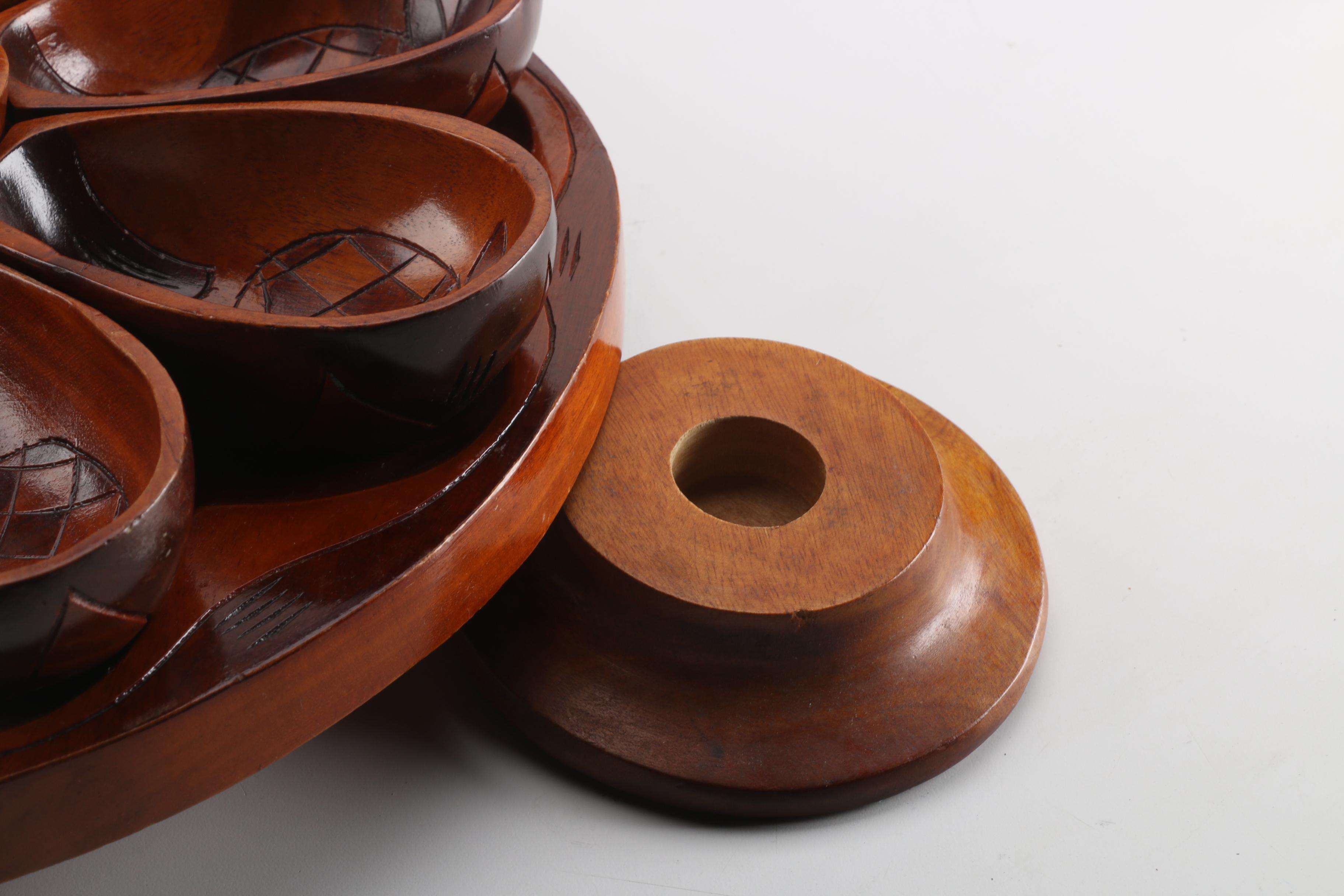 Monkey Pod Bowls and Other Wooden Serveware