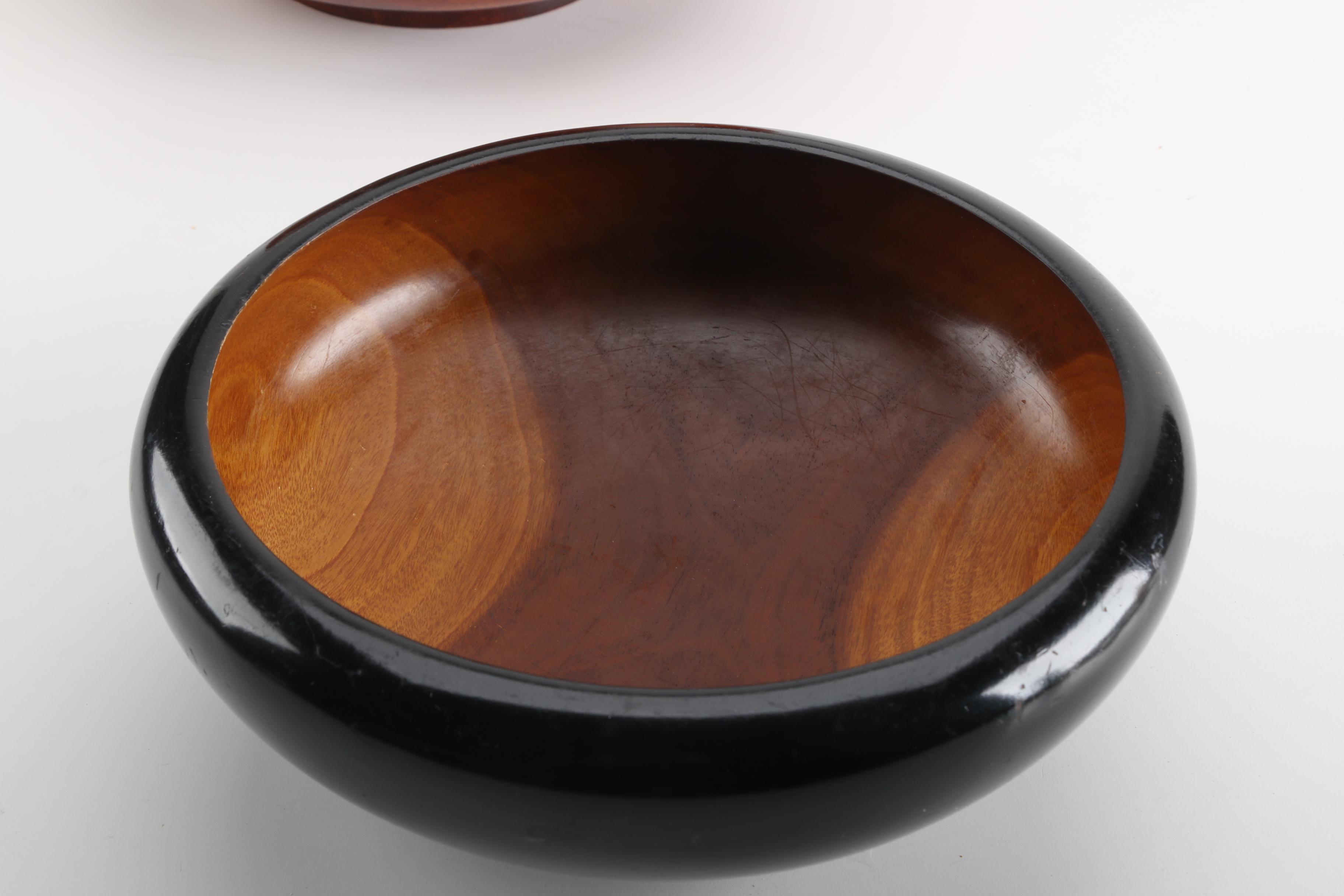 Monkey Pod Bowls and Other Wooden Serveware