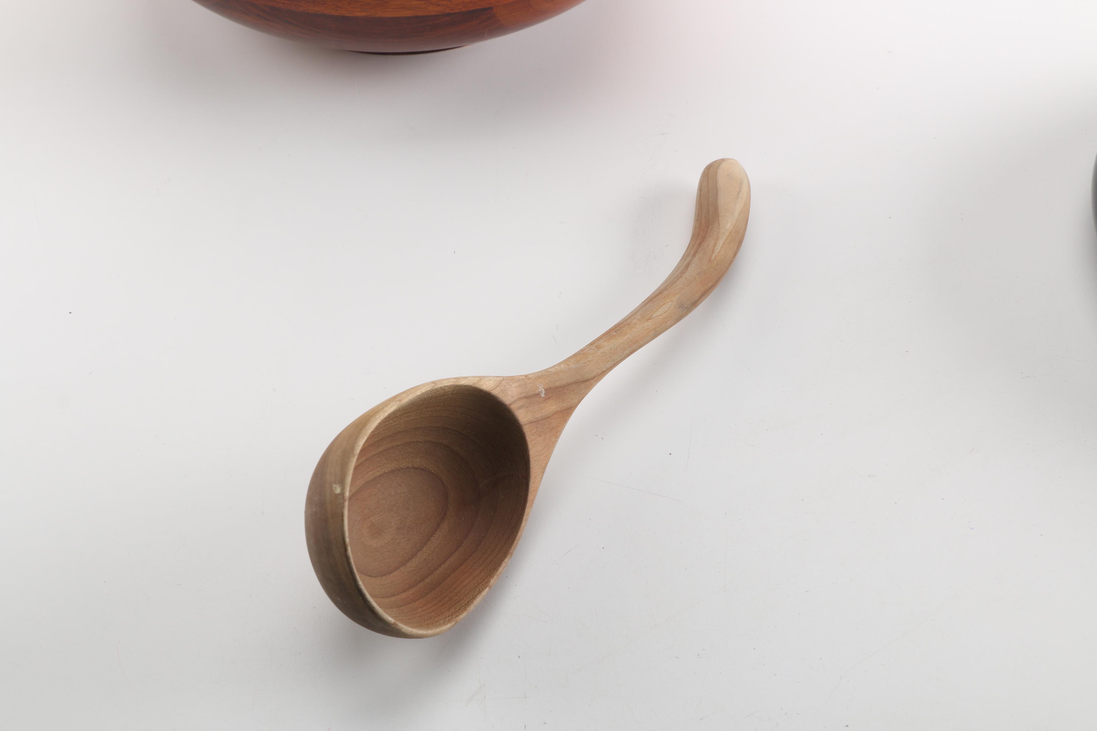 Monkey Pod Bowls and Other Wooden Serveware