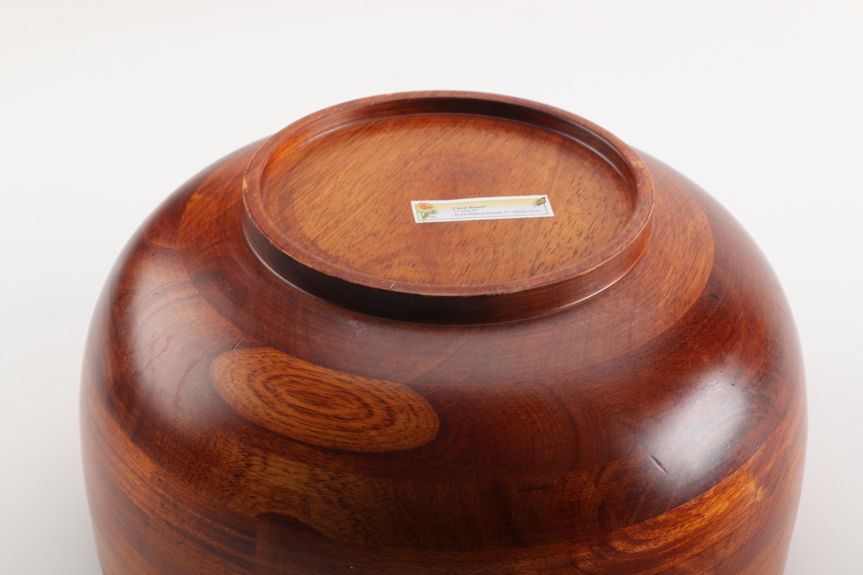 Monkey Pod Bowls and Other Wooden Serveware