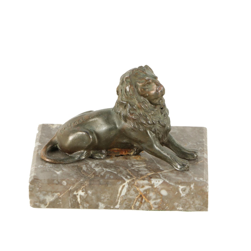 Bronze Cast of "The Lion of Belfort"