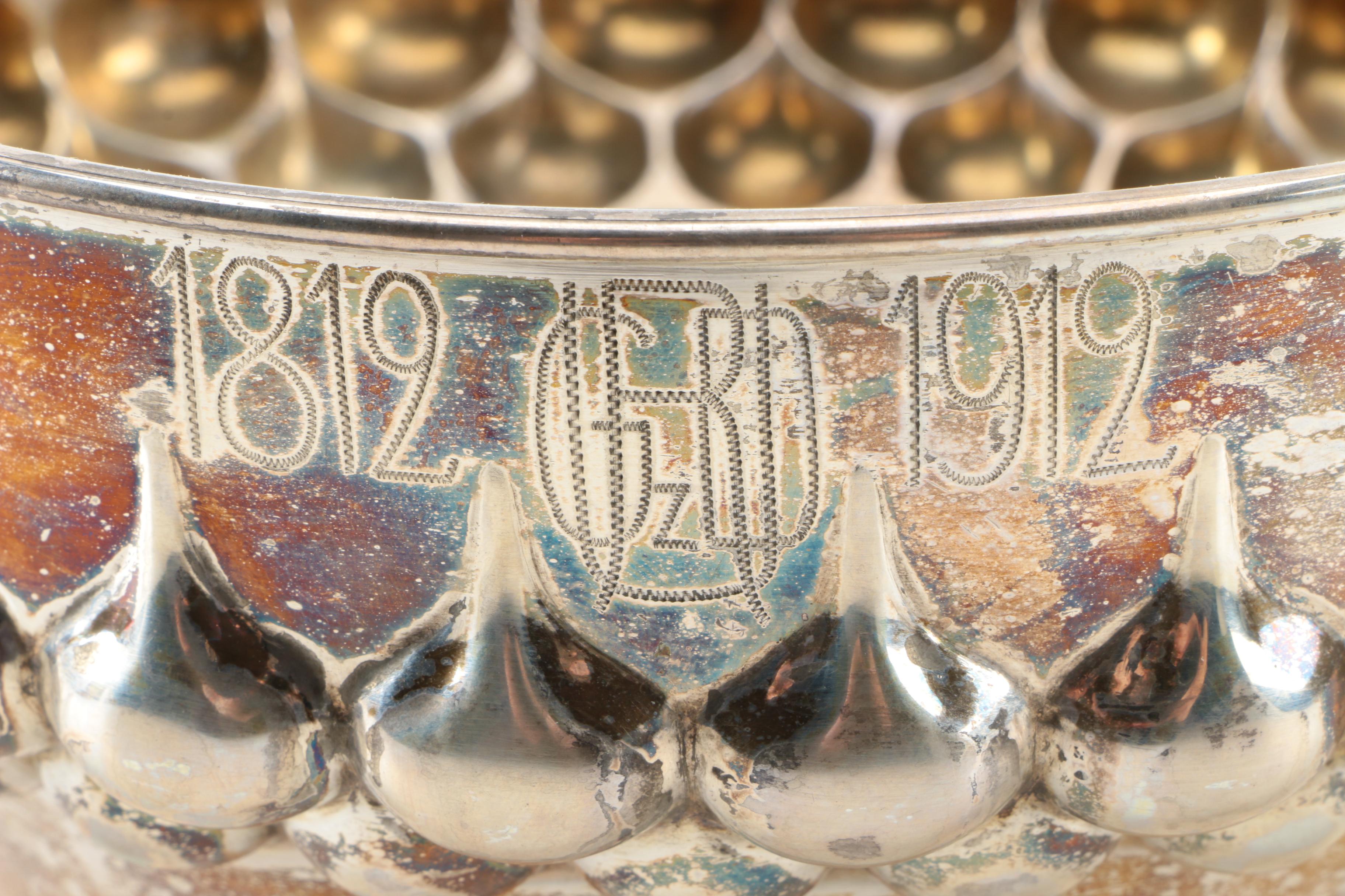 Bremer Silberwarenfabrik German 800 Silver Bowl