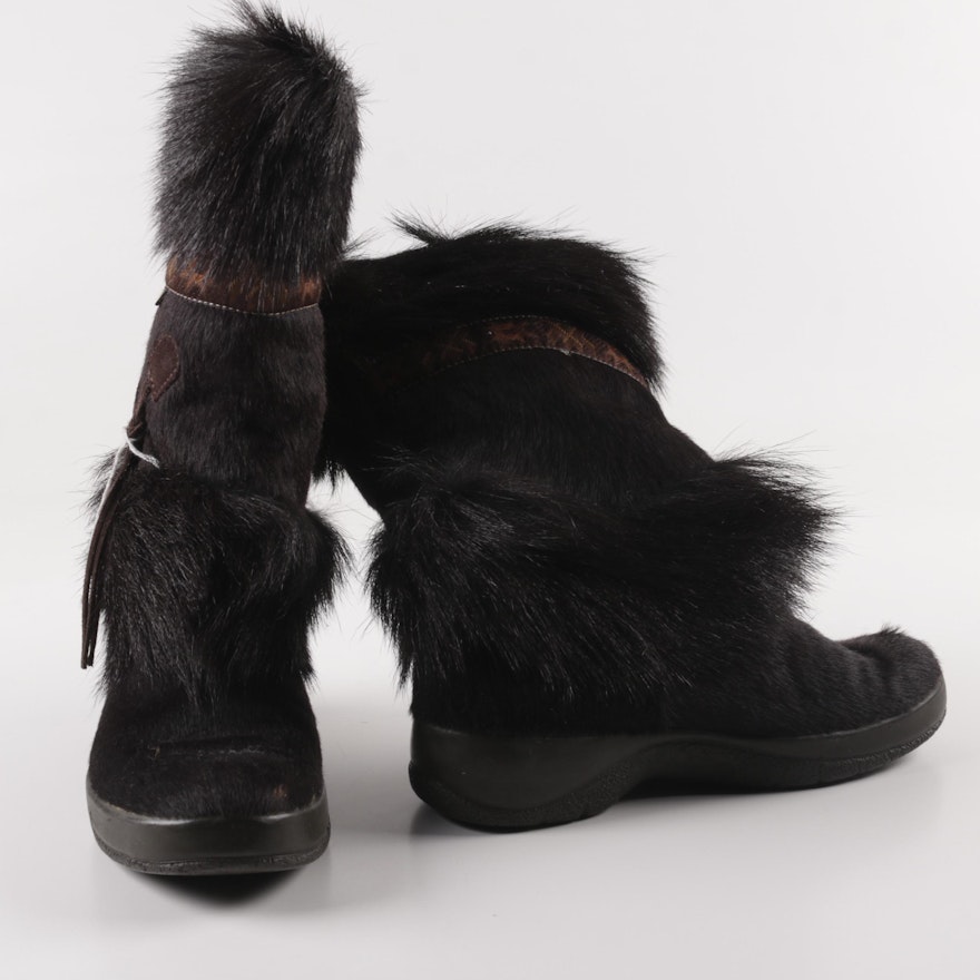Women's Tecnica Goat Fur Snow Boots