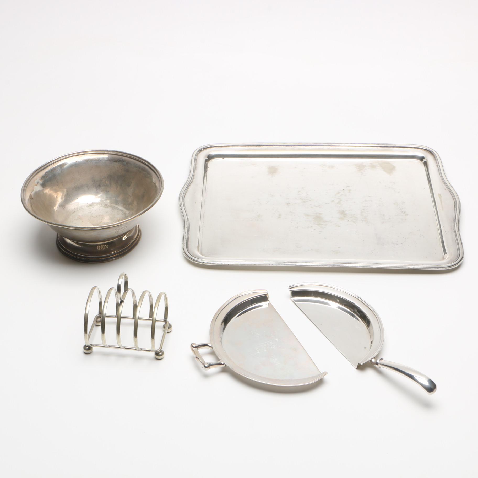 Reed & Barton and Sheffield Silver Plate Servingware