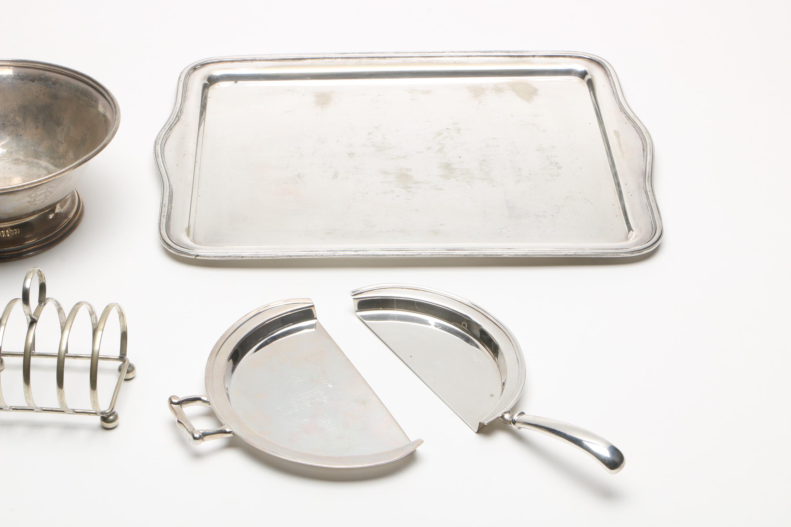 Reed & Barton and Sheffield Silver Plate Servingware