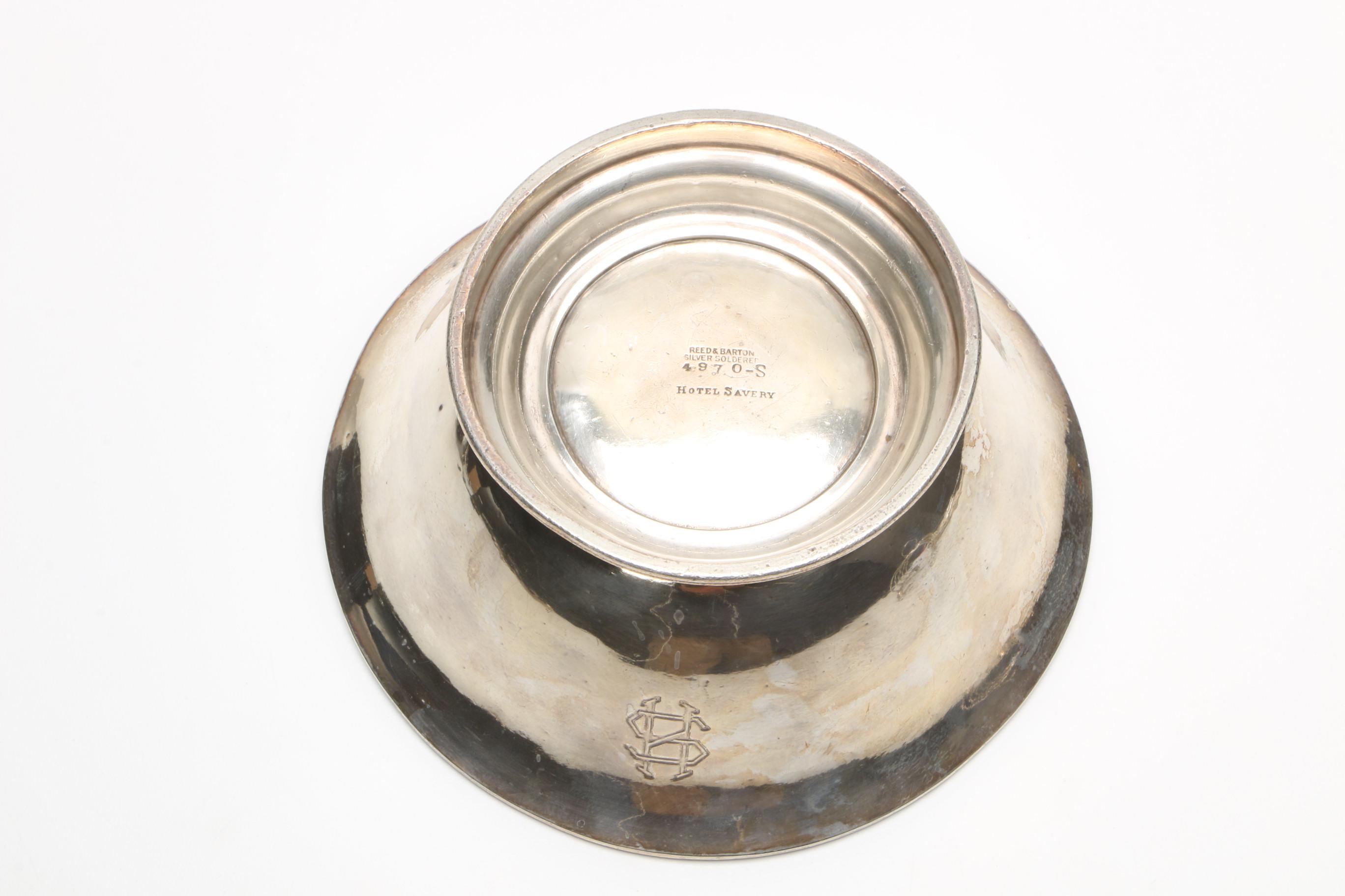 Reed & Barton and Sheffield Silver Plate Servingware