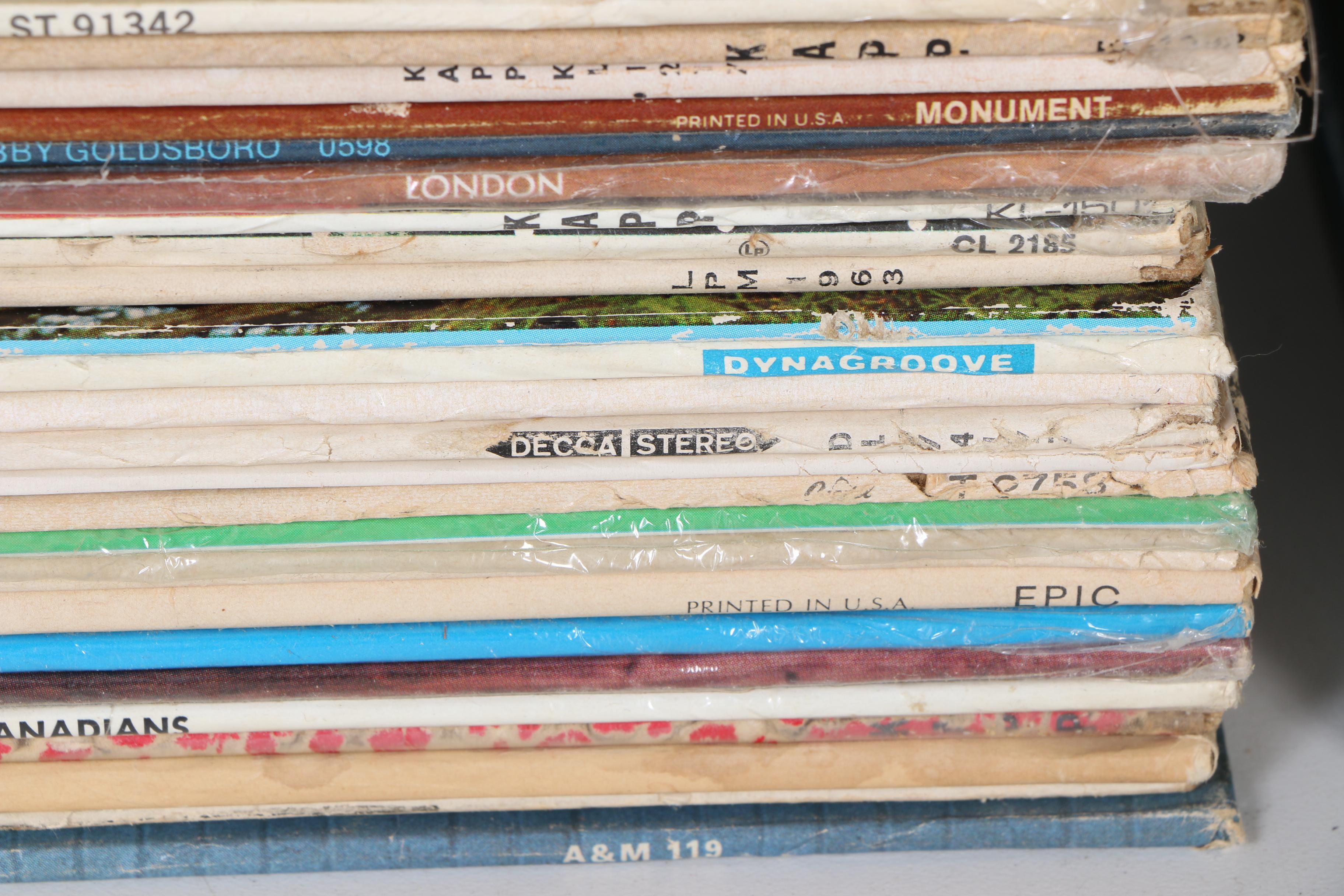 Collection of Vintage LP Records Including Military Marches