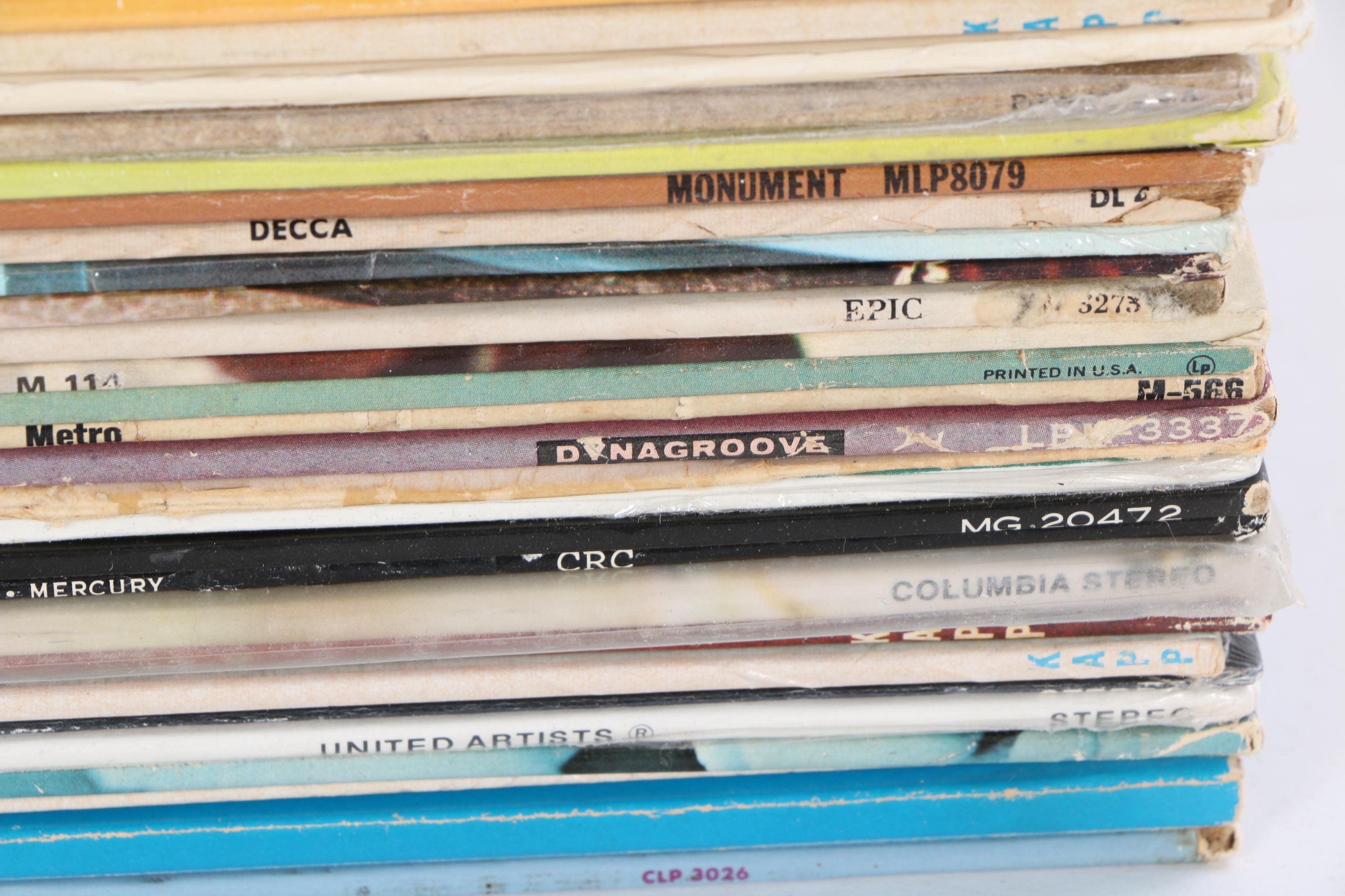 Collection of Vintage LP Records Including Military Marches