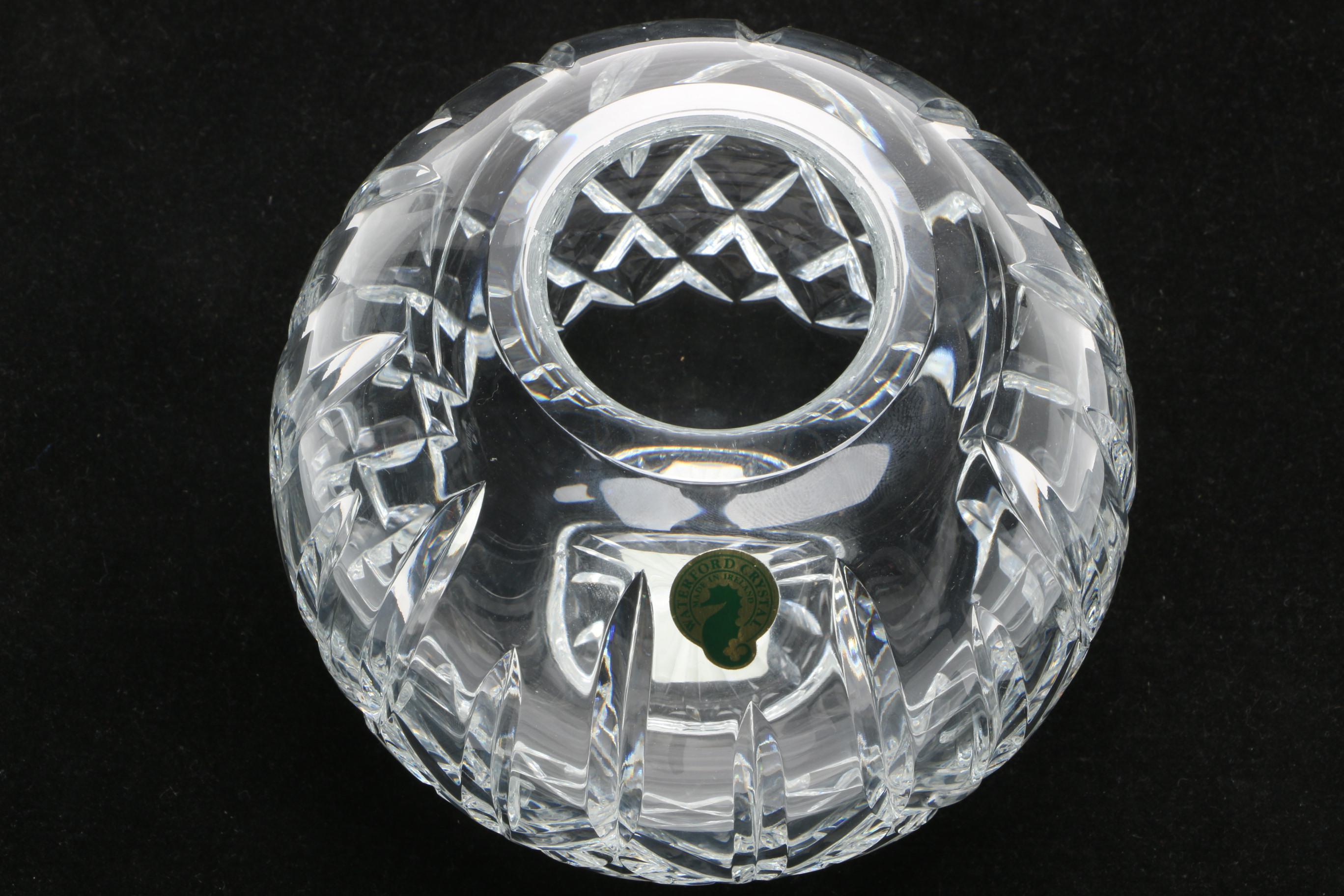 Waterford Crystal "Lismore" Rose Bowl