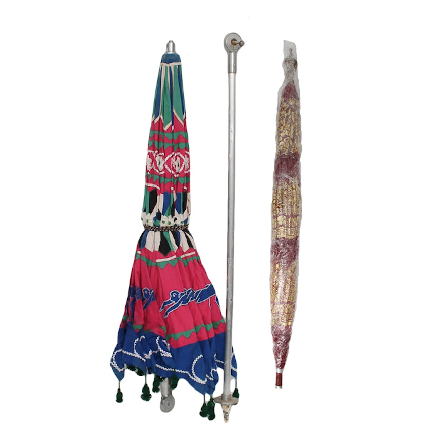 South Asian Style Patio Umbrellas