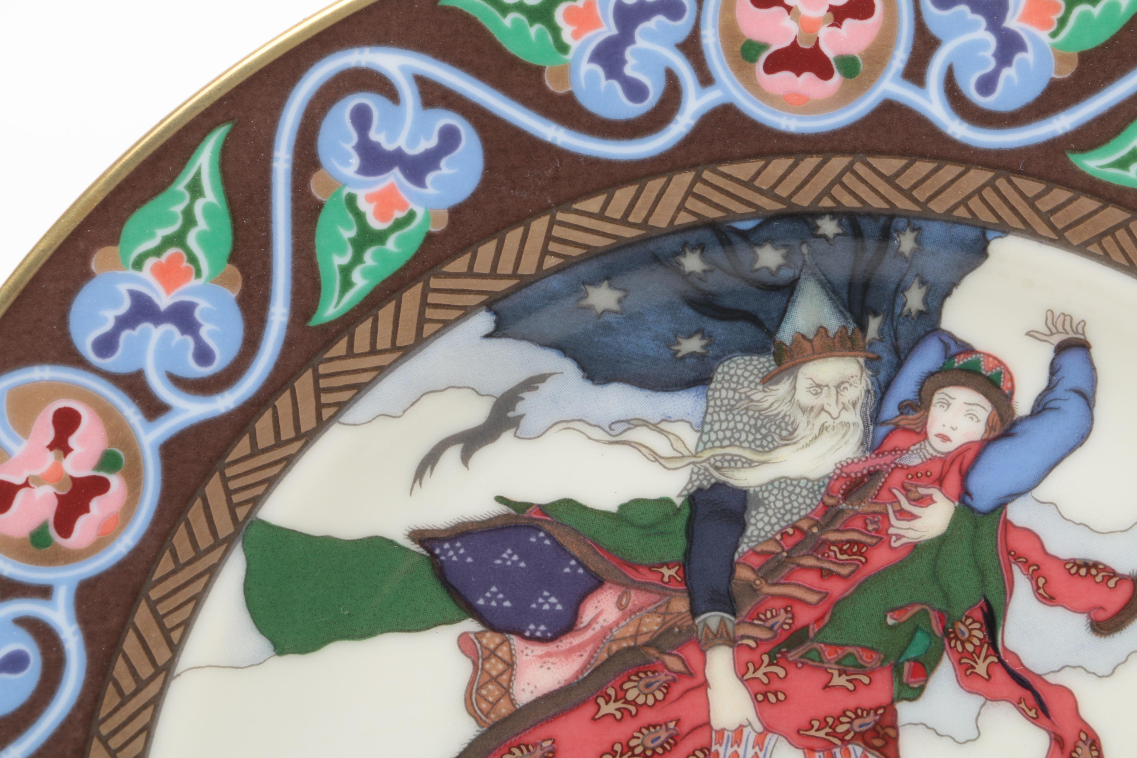 Vintage Villeroy & Boch Heinrich "The Russian Fairy Tales" Collectible Plates