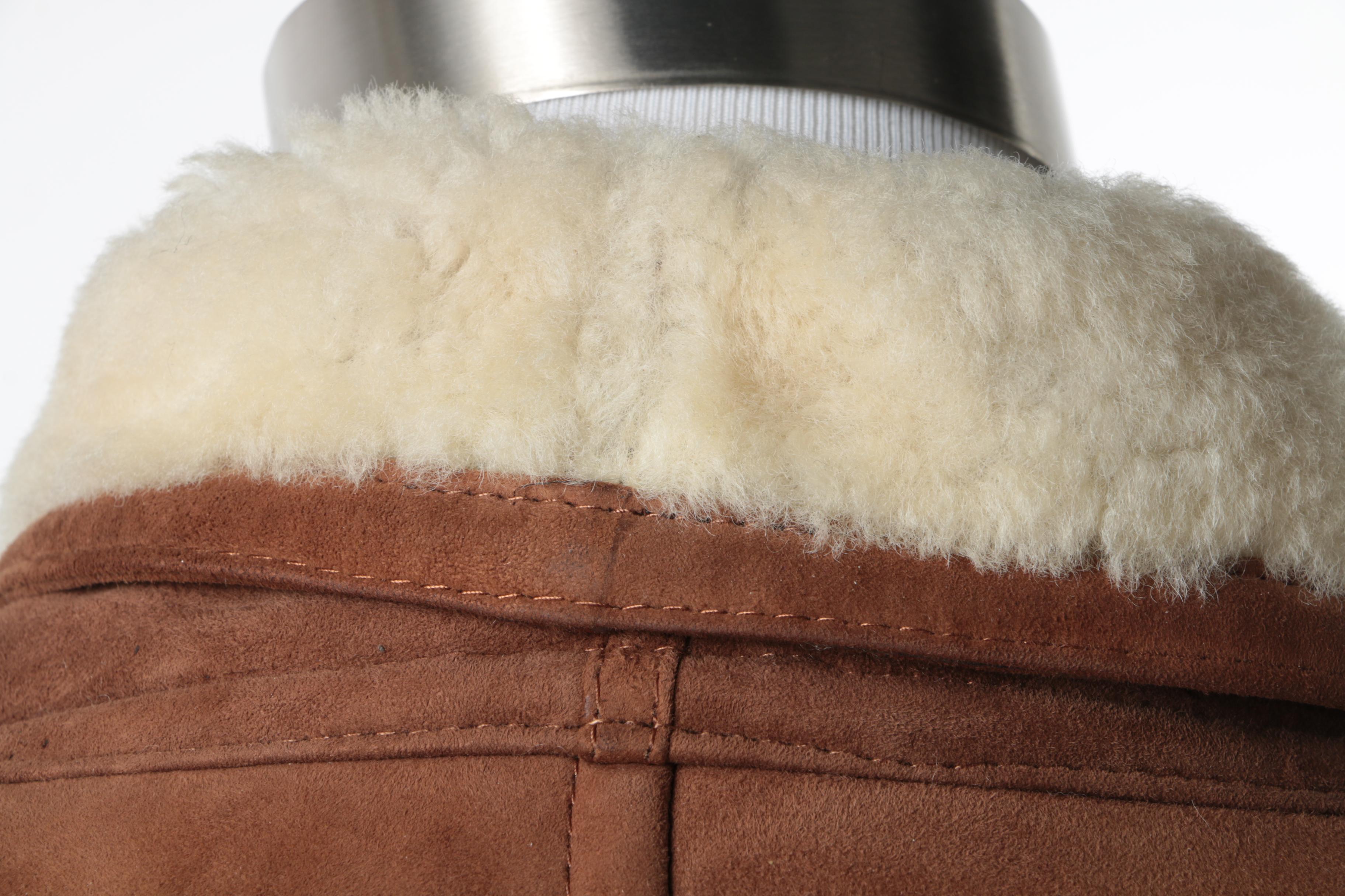 Women's Oscar de la Renta Shearling Coat