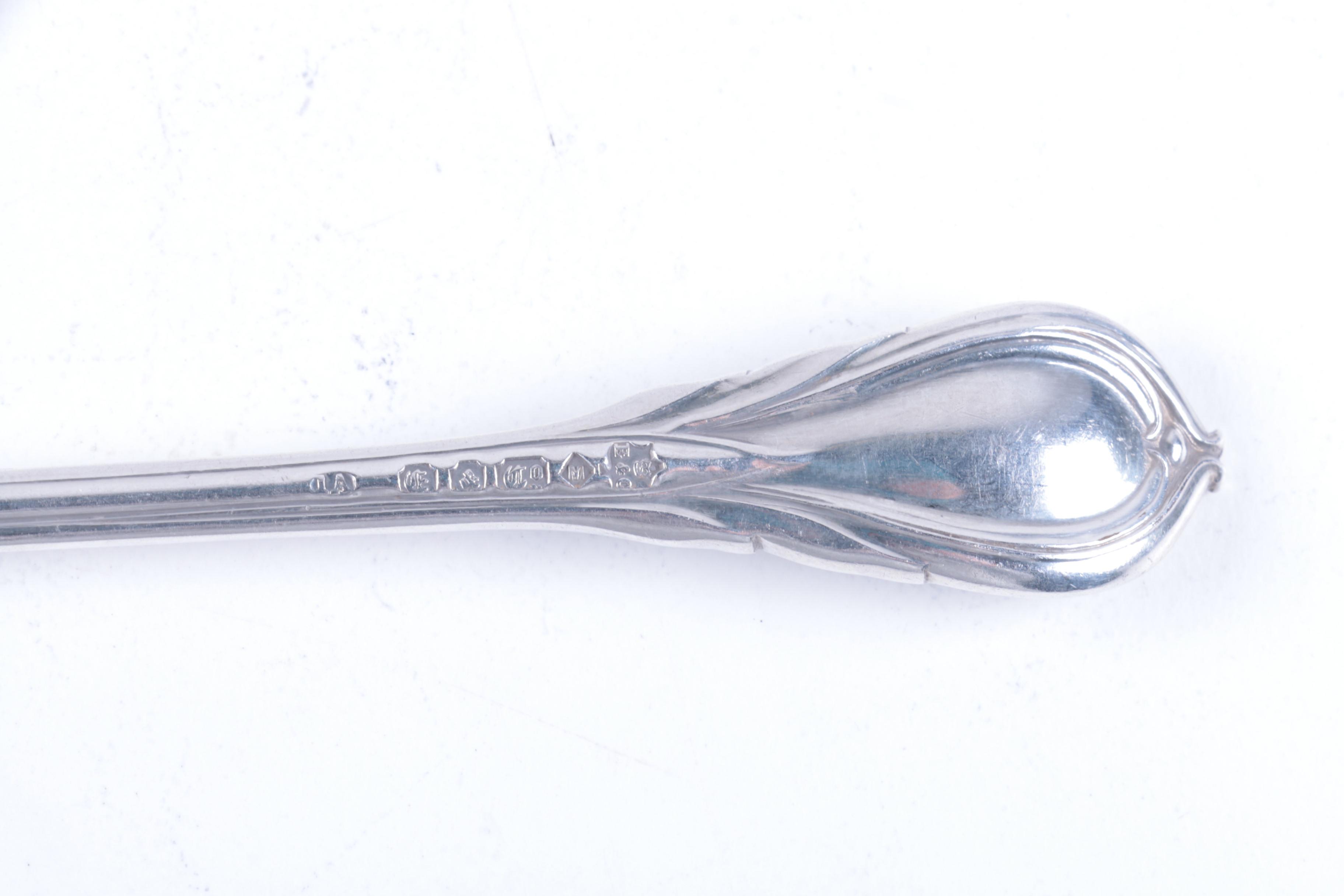 1851 Elkington & Co. Birmingham Silver Plate Mustard Spoons