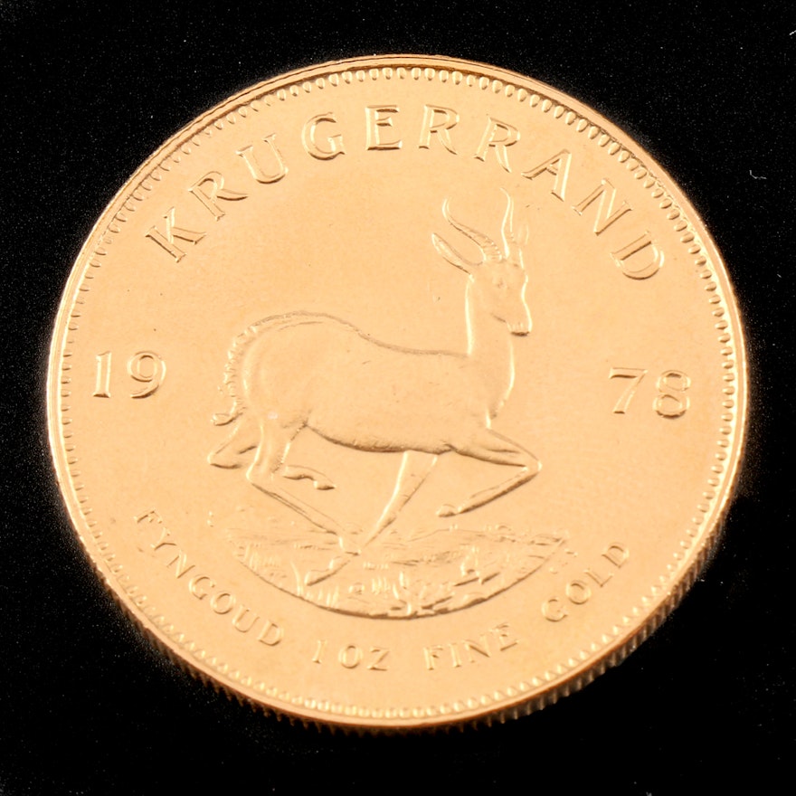 1978 South African 1 oz Gold Krugerrand