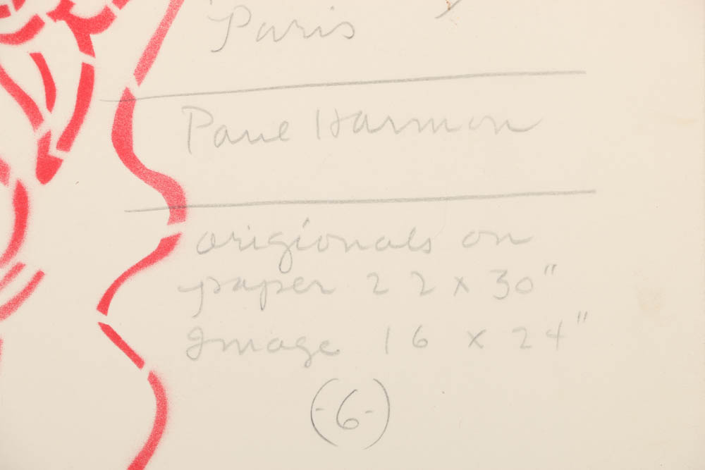 Airbrush Painting on Paper of a Woman