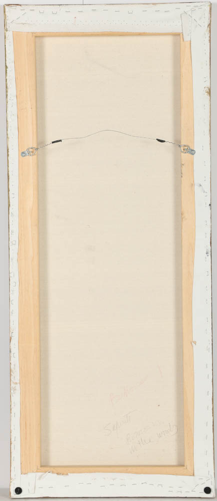 Jacqueline Saporiti Oil Painting on Canvas "Romance in the Wind"