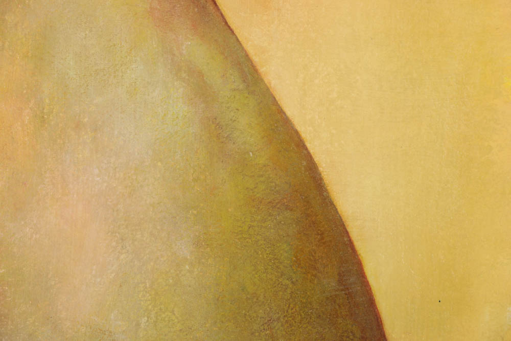 Jacqueline Saporiti Acrylic Painting of a Pear