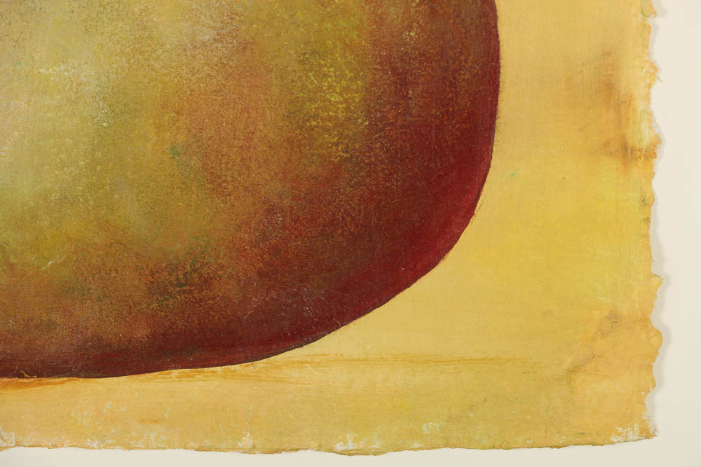 Jacqueline Saporiti Acrylic Painting of a Pear